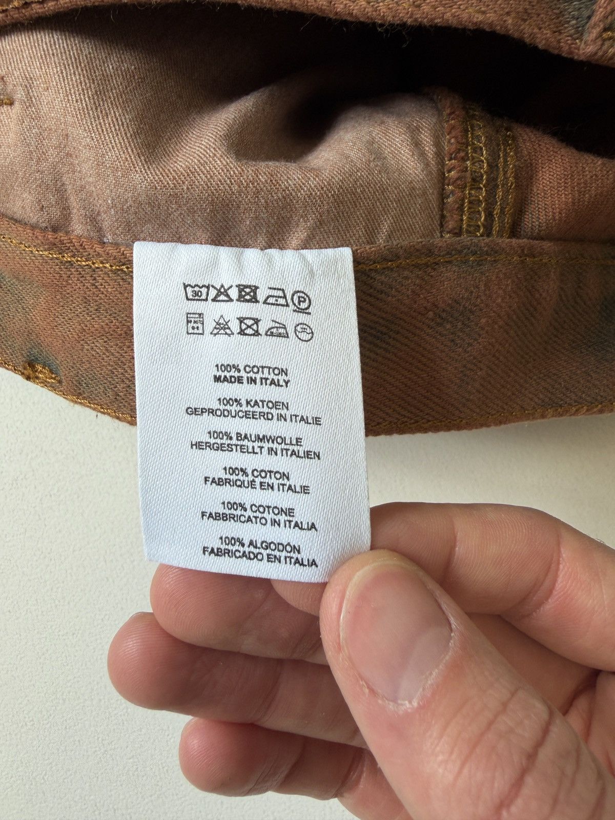 Dries Van Noten ‘Rust Wash’ Pine Utility Pants Size US 32 / EU 48 - 8 Thumbnail