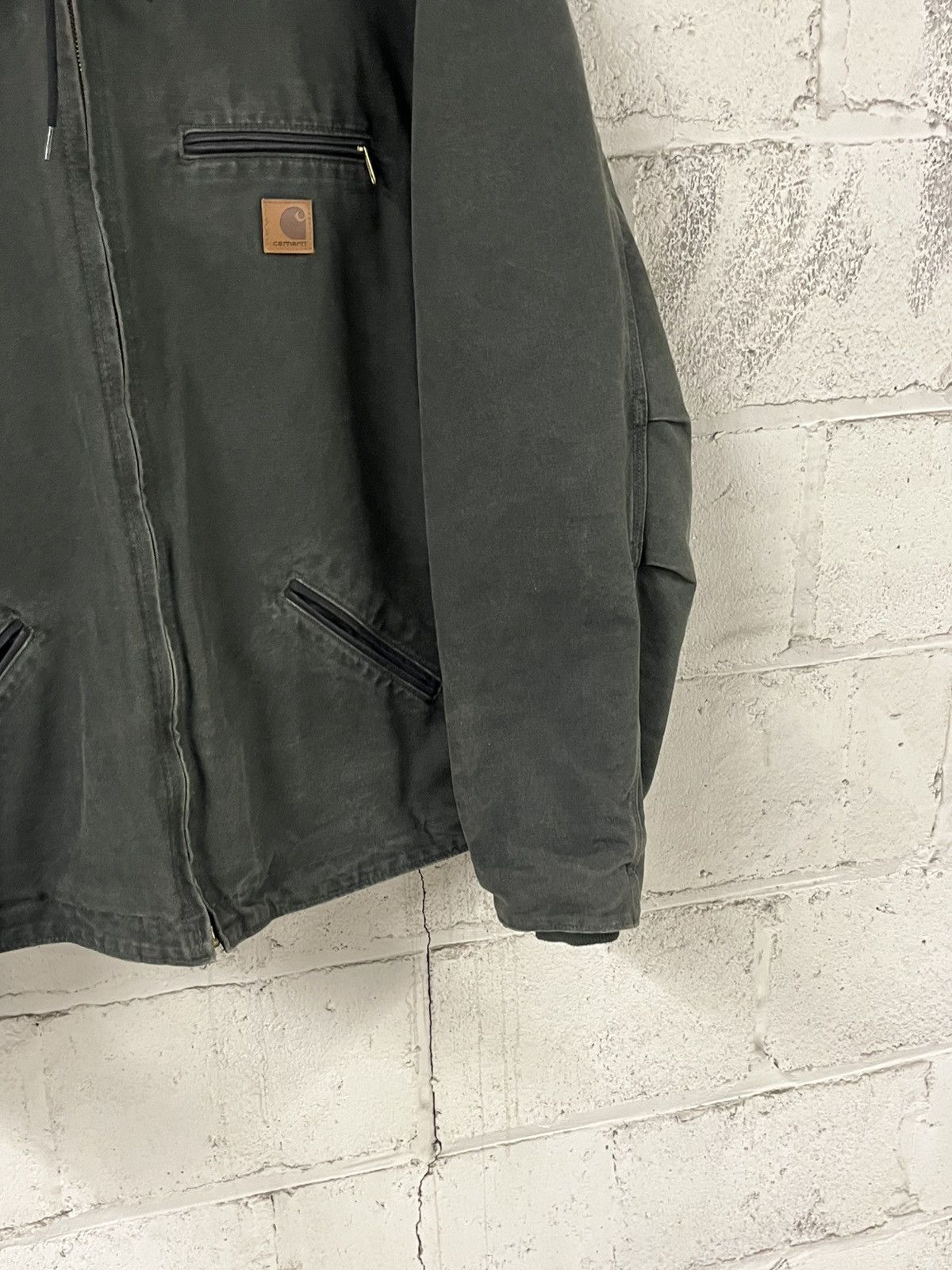 Carhartt Carhartt moss green hooded detroit style jacket rare hype Size US XXL / EU 58 / 5 - 5 Thumbnail