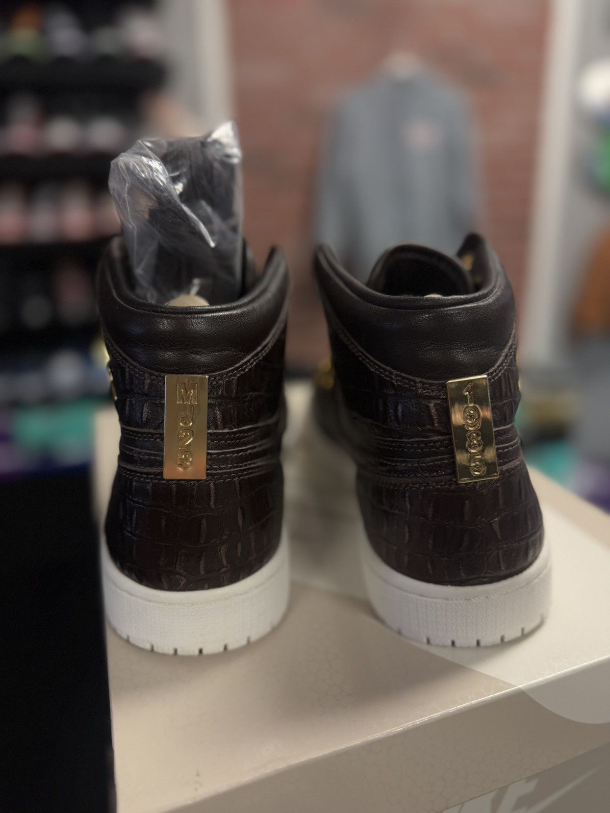 Jordan Brand × Nike Size 11 - Jordan 1 Retro High OG Pinnacle Croc 2015 Size US 11 / EU 44 - 8 Thumbnail