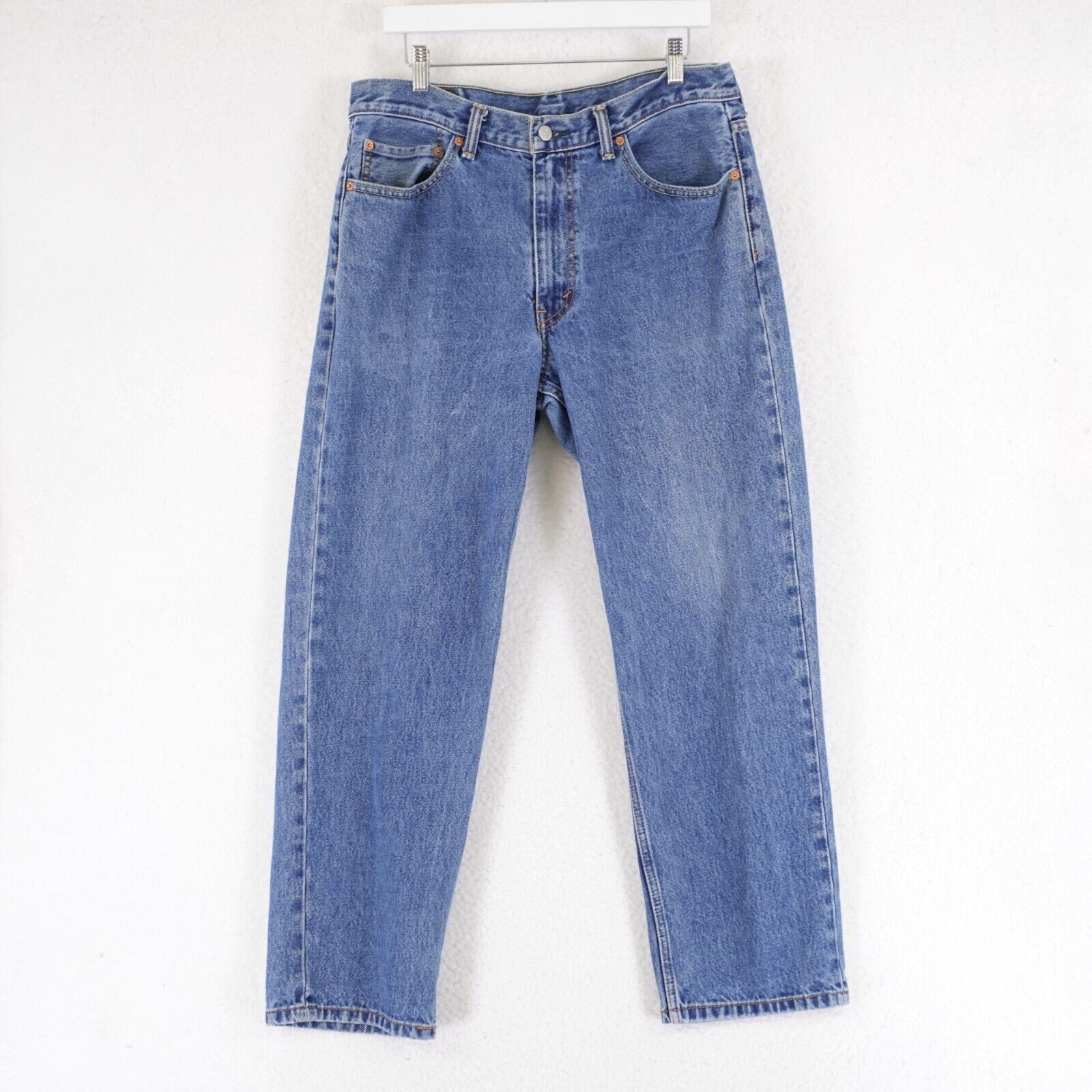 Levi's Levi's 550 Relaxed Fit Denim Blue Jeans 34/29 Mid Rise Tagge Size US 34 / EU 50 - 1 Thumbnail