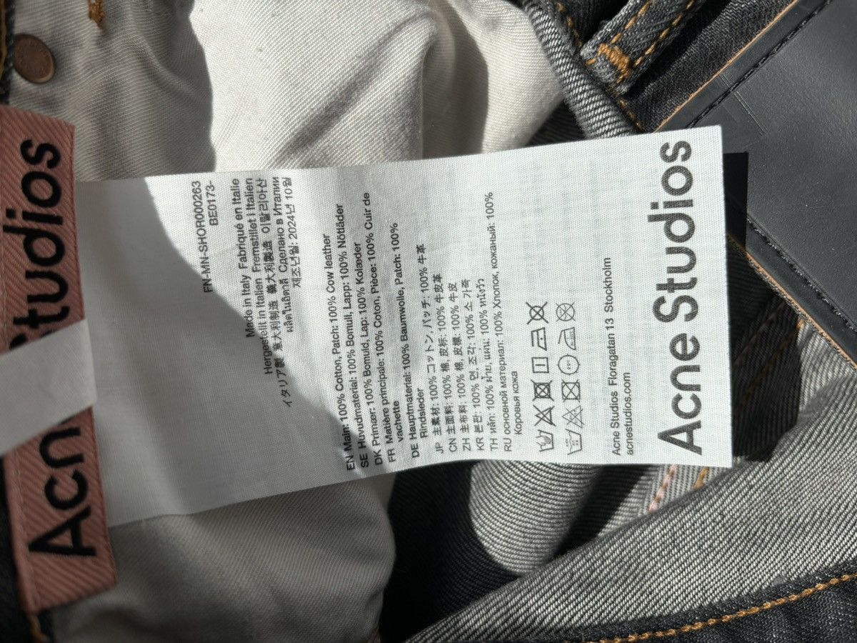Acne Studios Acne Studios - Denim Shorts - Black Trafalgar Size US 28 / EU 44 - 5 Thumbnail