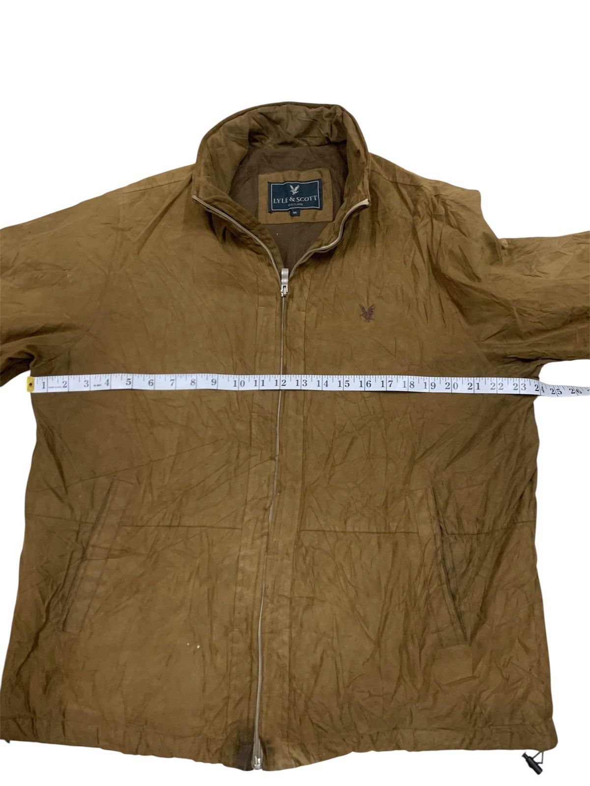Lyle & Scott Lyle&Scott suede jacket vintage Size US XL / EU 56 / 4 - 10 Thumbnail