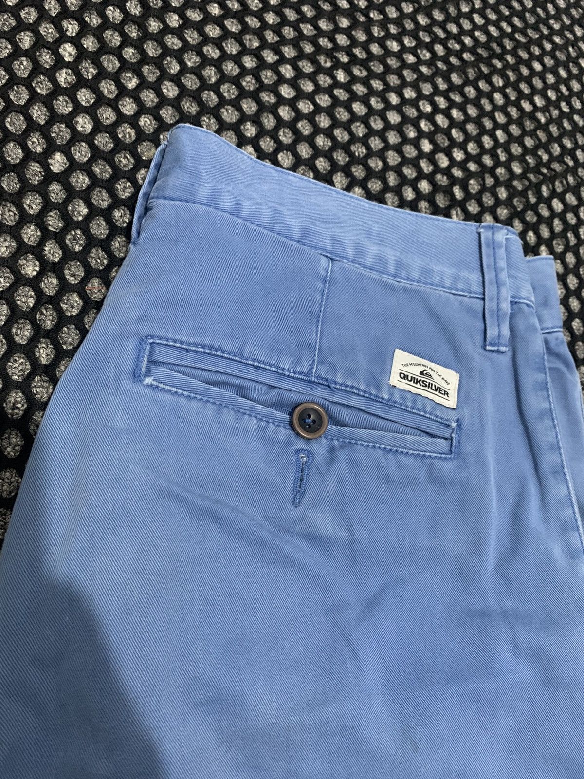 Quiksilver 2014 Quiksilver Straight Tapered Fit Blue Pants Size US 30 / EU 46 - 4 Thumbnail