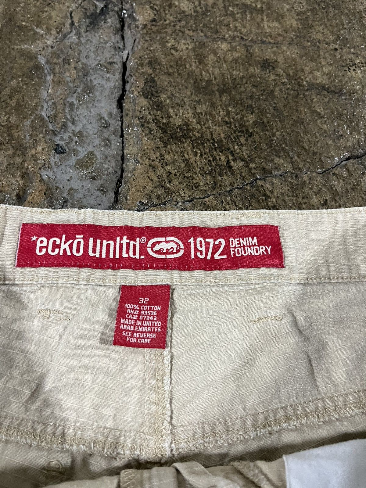 Ecko Unltd. × JNCO × Vintage Crazy Vintage Y2K Ecko UNLTD Baggy Skater Cargo Shorts Size US 32 / EU 48 - 7 Thumbnail