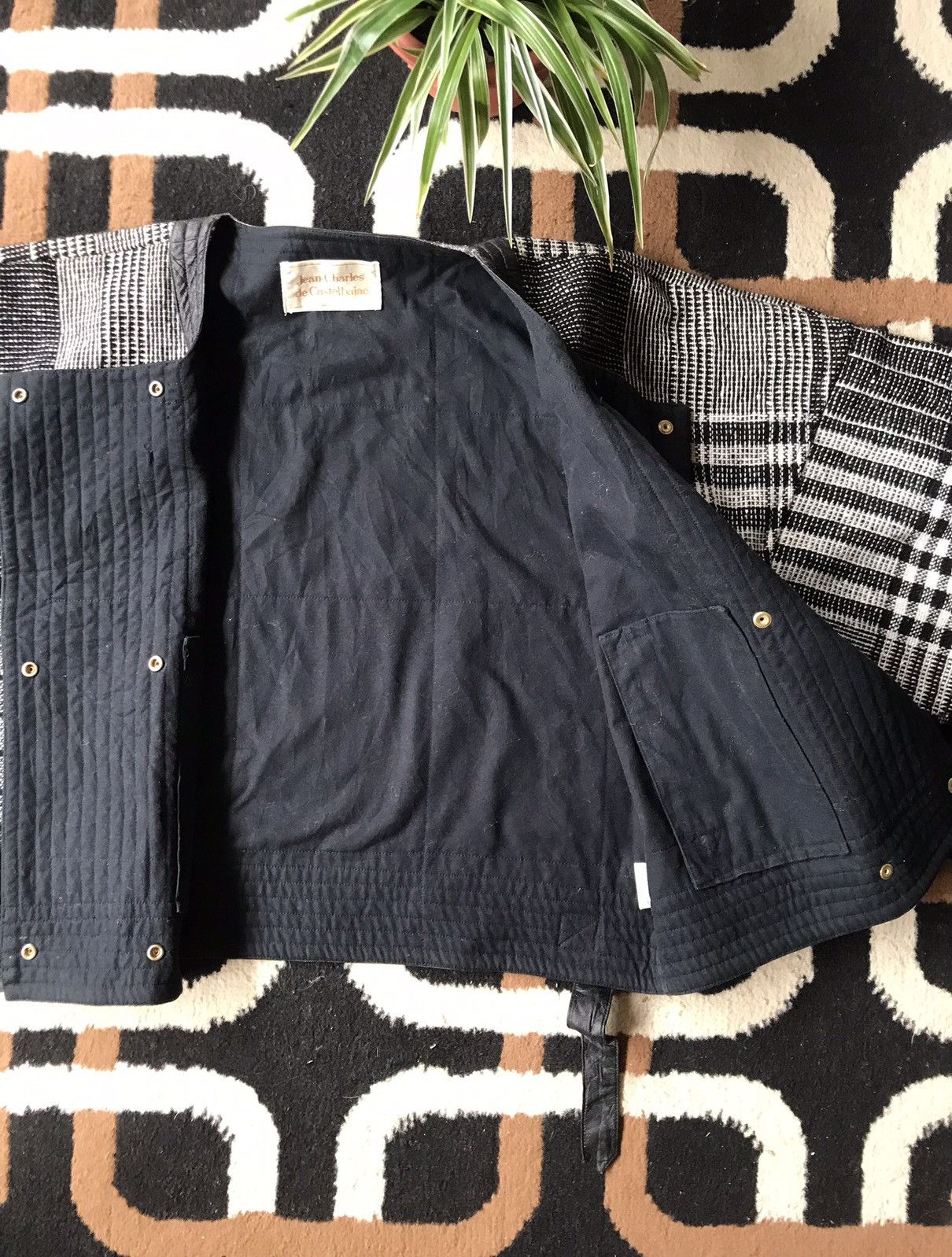 Jean Charles De Castelbajac VTG Jeans Charles De Castelbajac Boxy Leather Jacket Size M / US 6-8 / IT 42-44 - 12 Thumbnail
