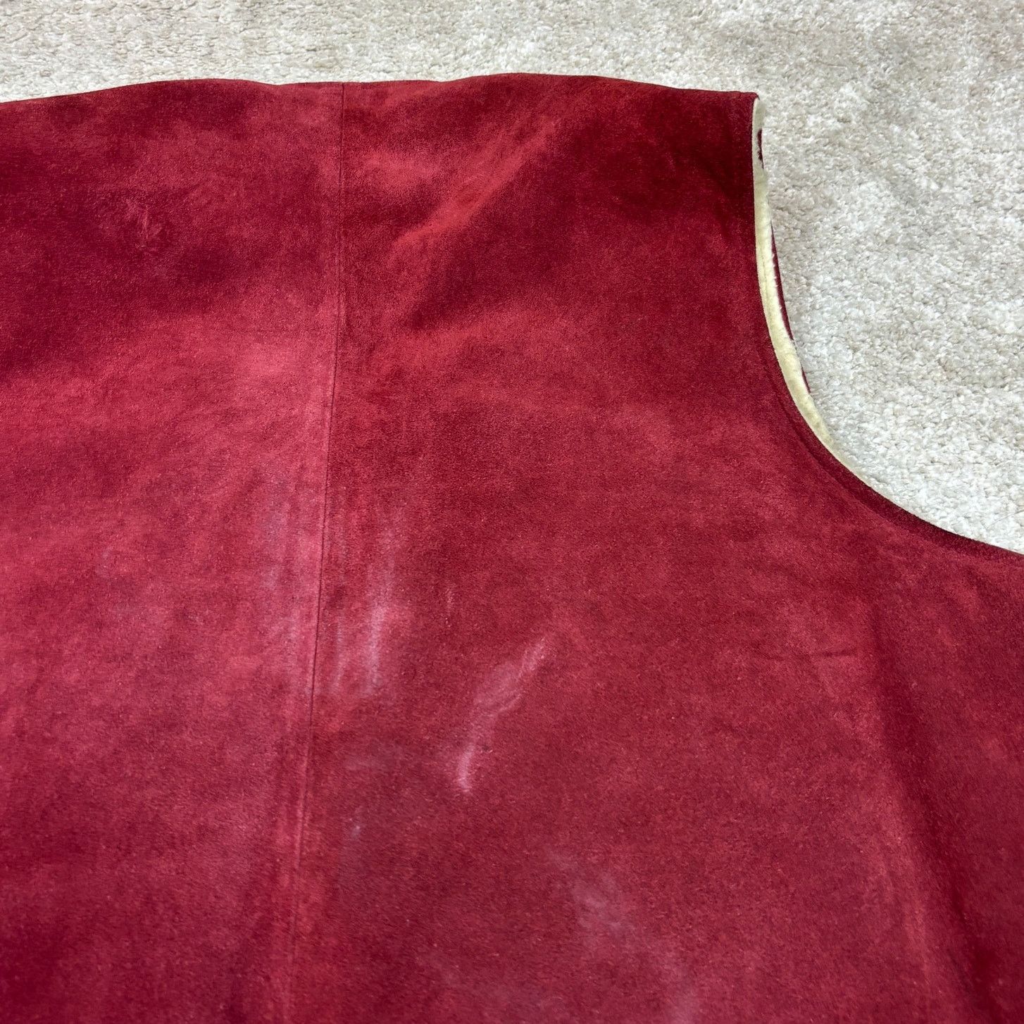 McGregor Vintage McGregor Toro Suede Sherpa Lined Vest Men's 46 Size US L / EU 52-54 / 3 - 7 Thumbnail