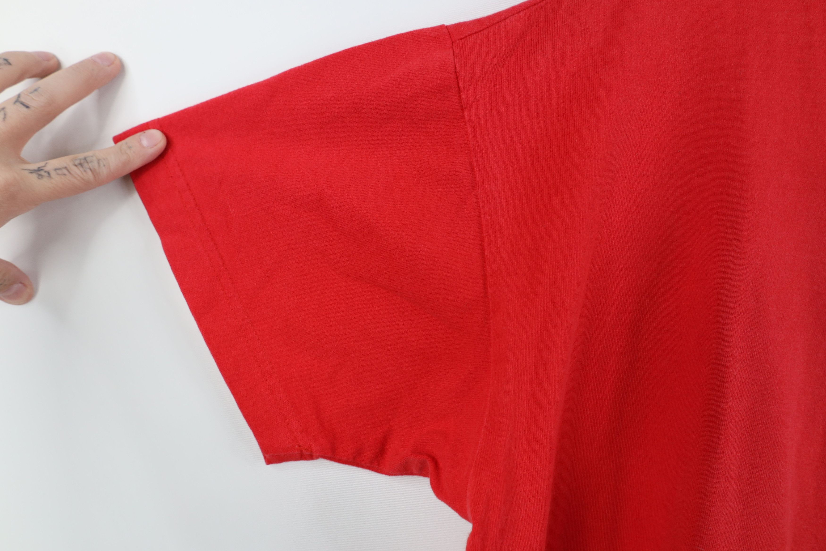 Vintage Vintage 90s Streetwear Big Pocket Short Sleeve T-Shirt USA Size US S / EU 44-46 / 1 - 10 Thumbnail