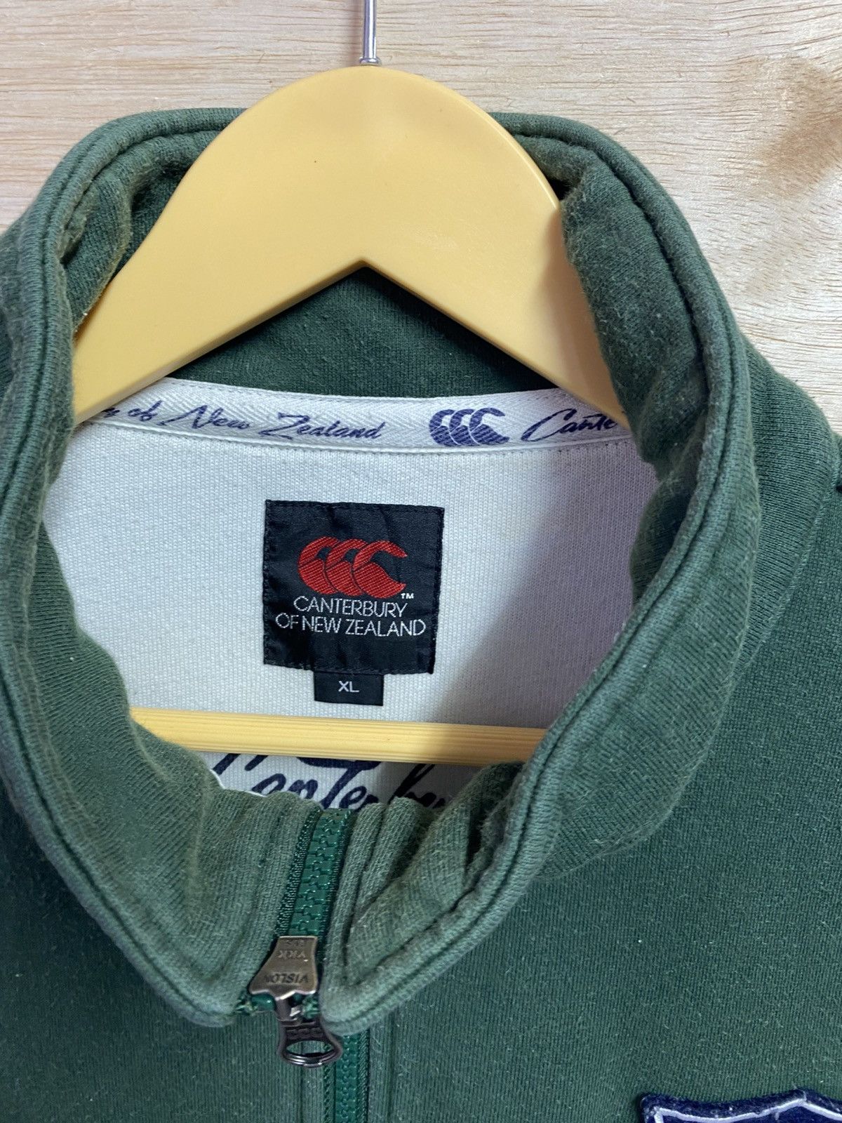 Canterbury of New Zealand Canterburry of New Zealand half zipper polo rugby sweatshirt Size US XL / EU 56 / 4 - 3 Thumbnail