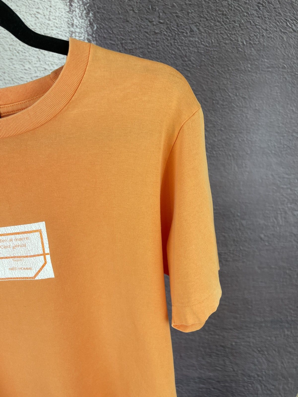 Japanese Brand Ined Homme vintage big logo Yohji Yamamoto single stitch tee Size US S / EU 44-46 / 1 - 10 Thumbnail
