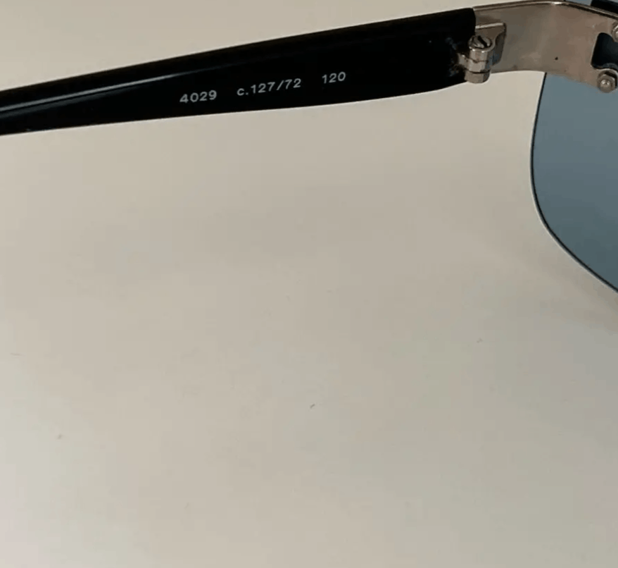 Chanel Chanel Sunglasses 4029 Rhinestone Logo Rimless Vintage Size ONE SIZE - 5 Thumbnail