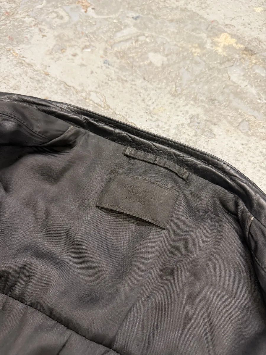 Prada AW2011 Prada Hybrid Leather Black Nylon Jacket Size US L / EU 52-54 / 3 - 8 Thumbnail