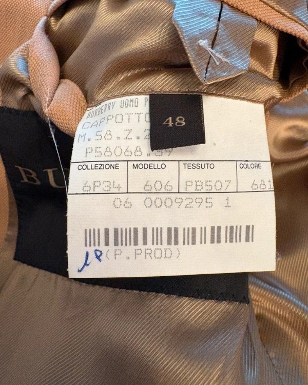 Burberry Prorsum S/S 2006 RUNWAY COTTON COAT Size US M / EU 48-50 / 2 - 6 Thumbnail