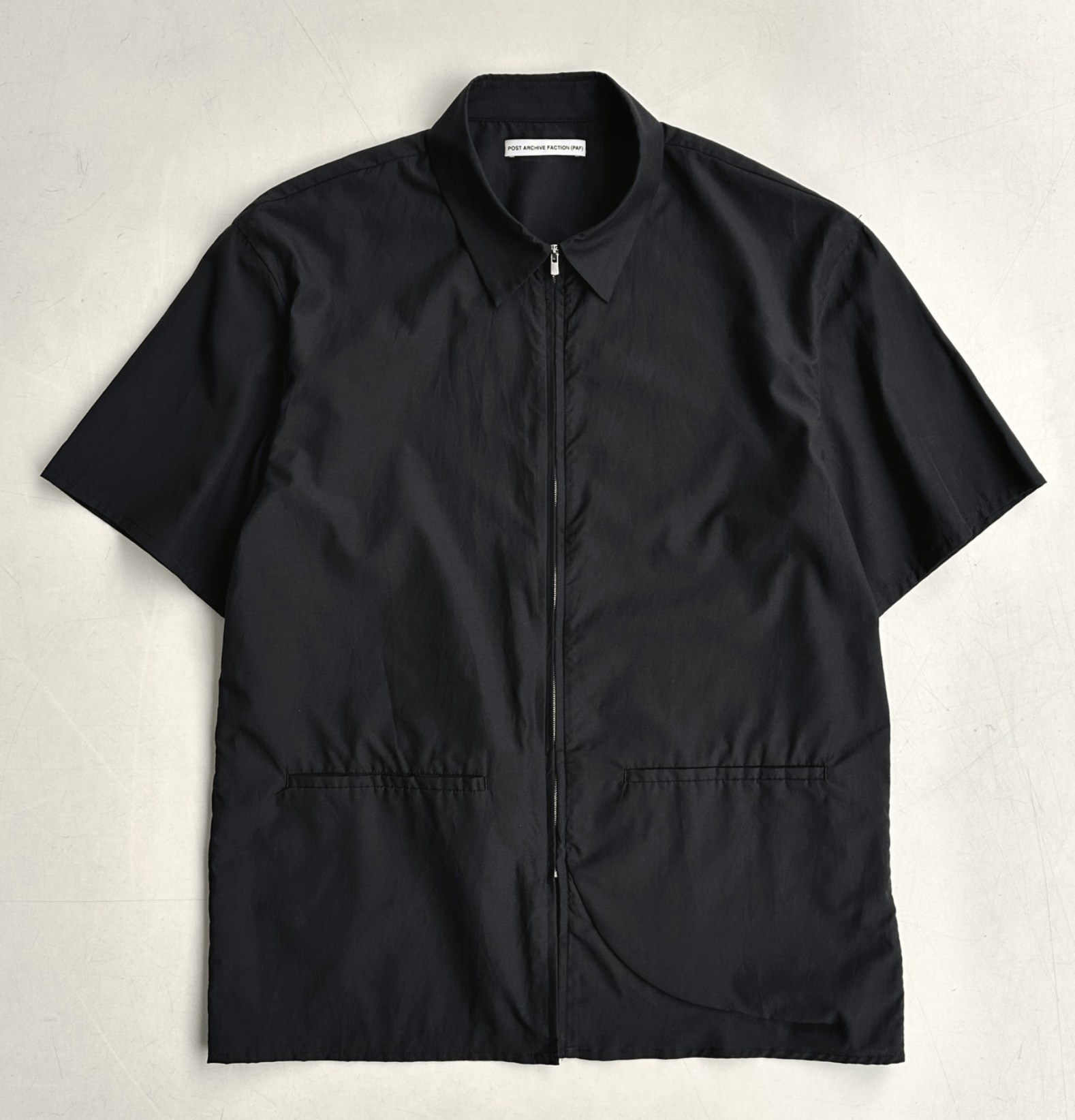 POST ARCHIVE FACTION (PAF) PAF 8.0 SILK Half Shirt Right Zip Front BRAND NEW Size US XL / EU 56 / 4 - 12 Thumbnail