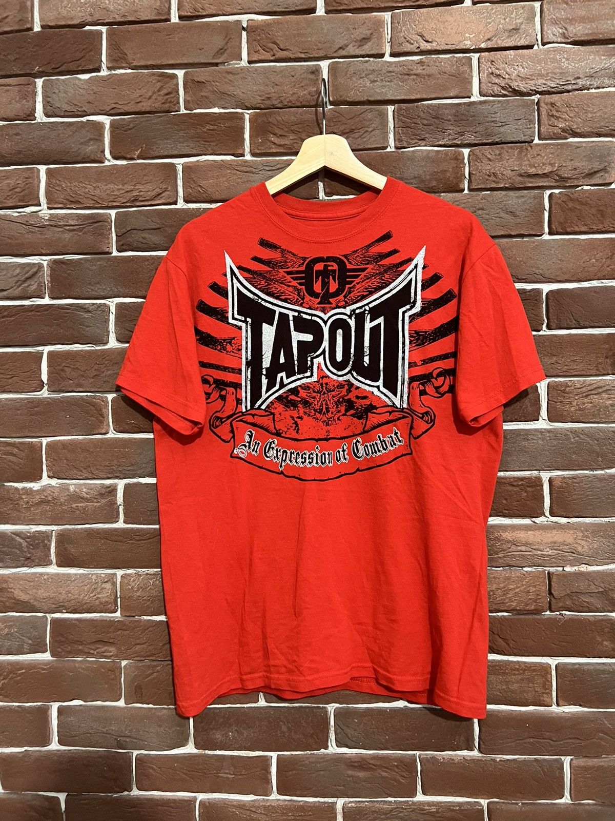 Tapout Vintage Y2K Tapout Signature Series MMA DRIP T-Shirt 00s Size US M / EU 48-50 / 2 - 2 Thumbnail