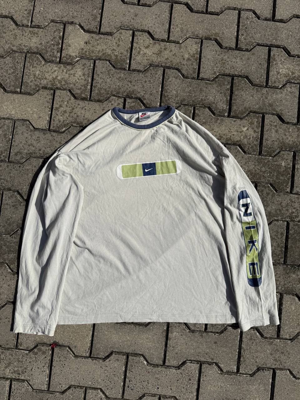 Nike Vintage Nike long sleeve Size US XL / EU 56 / 4 - 1 Thumbnail