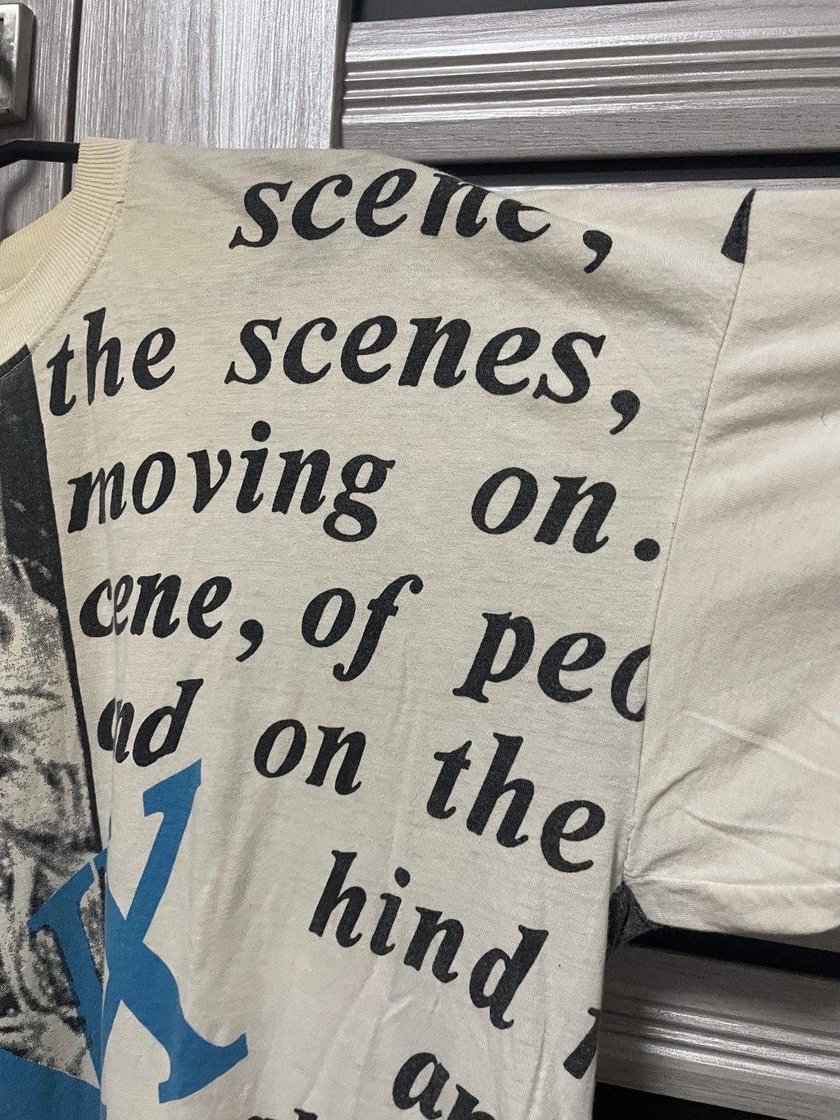 Vintage Vintage NX All Over Print Graphic Tee Art Poster Y2K XL Size US XL / EU 56 / 4 - 4 Thumbnail