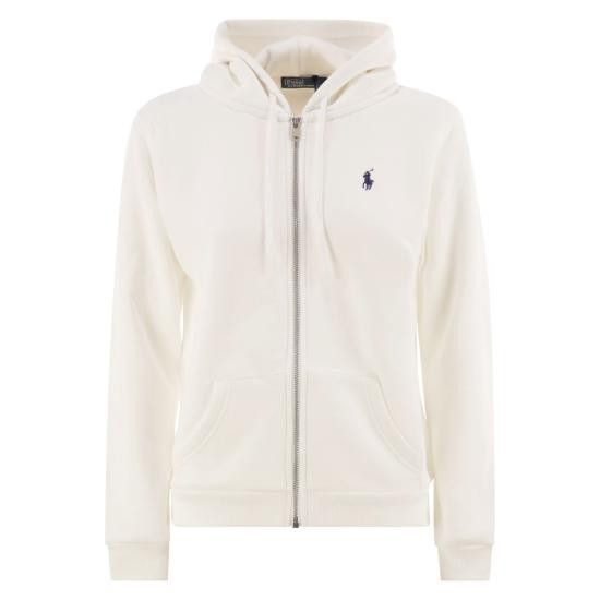 Polo Ralph Lauren POLO RALPH LAUREN Women Sweater 211943008 WHITE Size M / US 6-8 / IT 42-44 - 1 Thumbnail