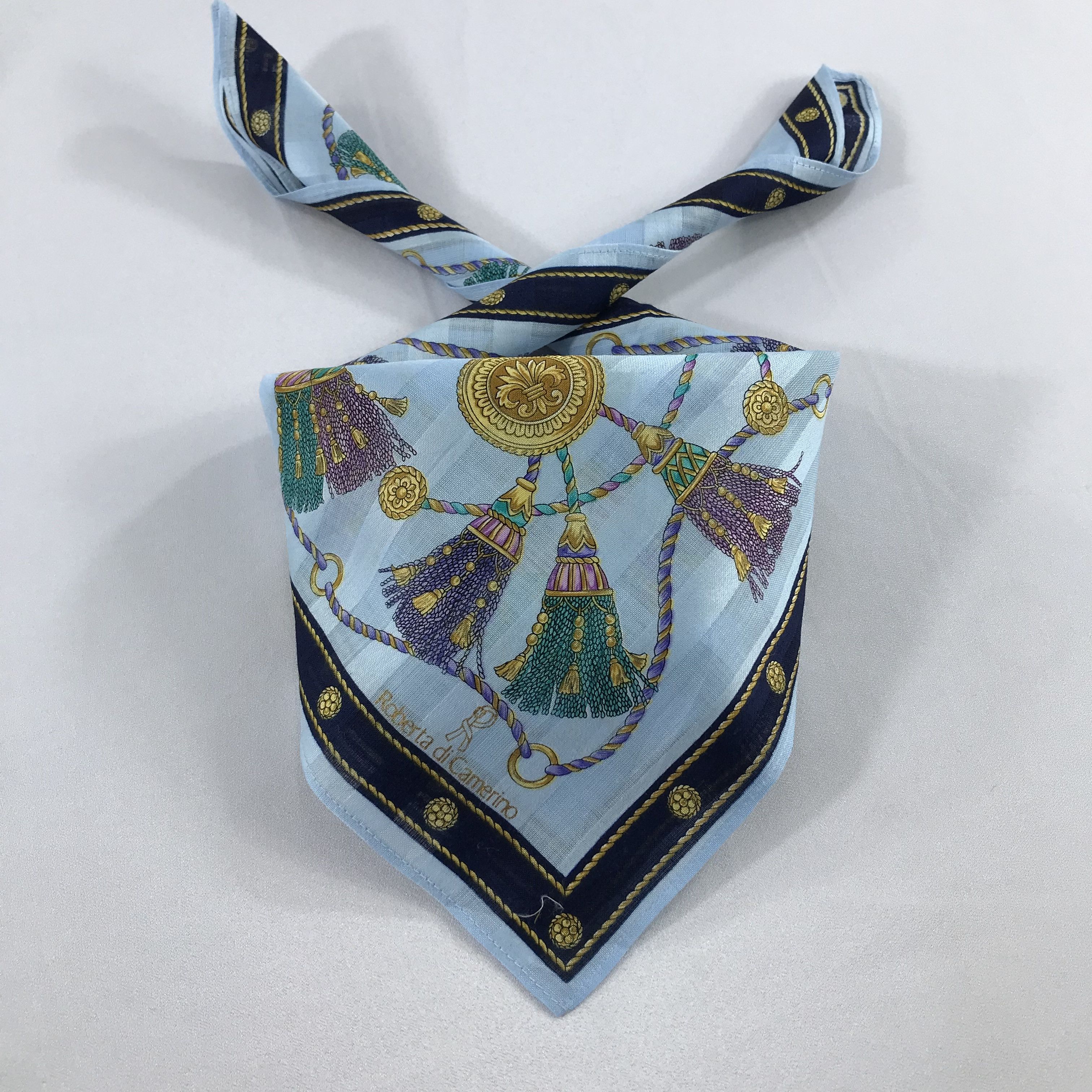 Roberta di Camerino Roberta Di Camerino Bandana /Handkerchief/Neckerchief -S2066 Size ONE SIZE - 3 Thumbnail