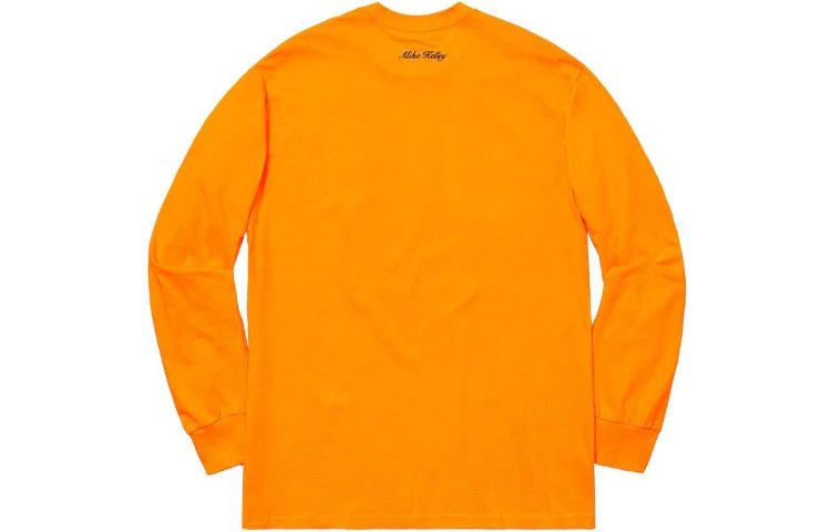 Supreme FW18 Supreme/Mike Kelley AhhYouth! L/S Tee Orange Size L Size US L / EU 52-54 / 3 - 5 Thumbnail
