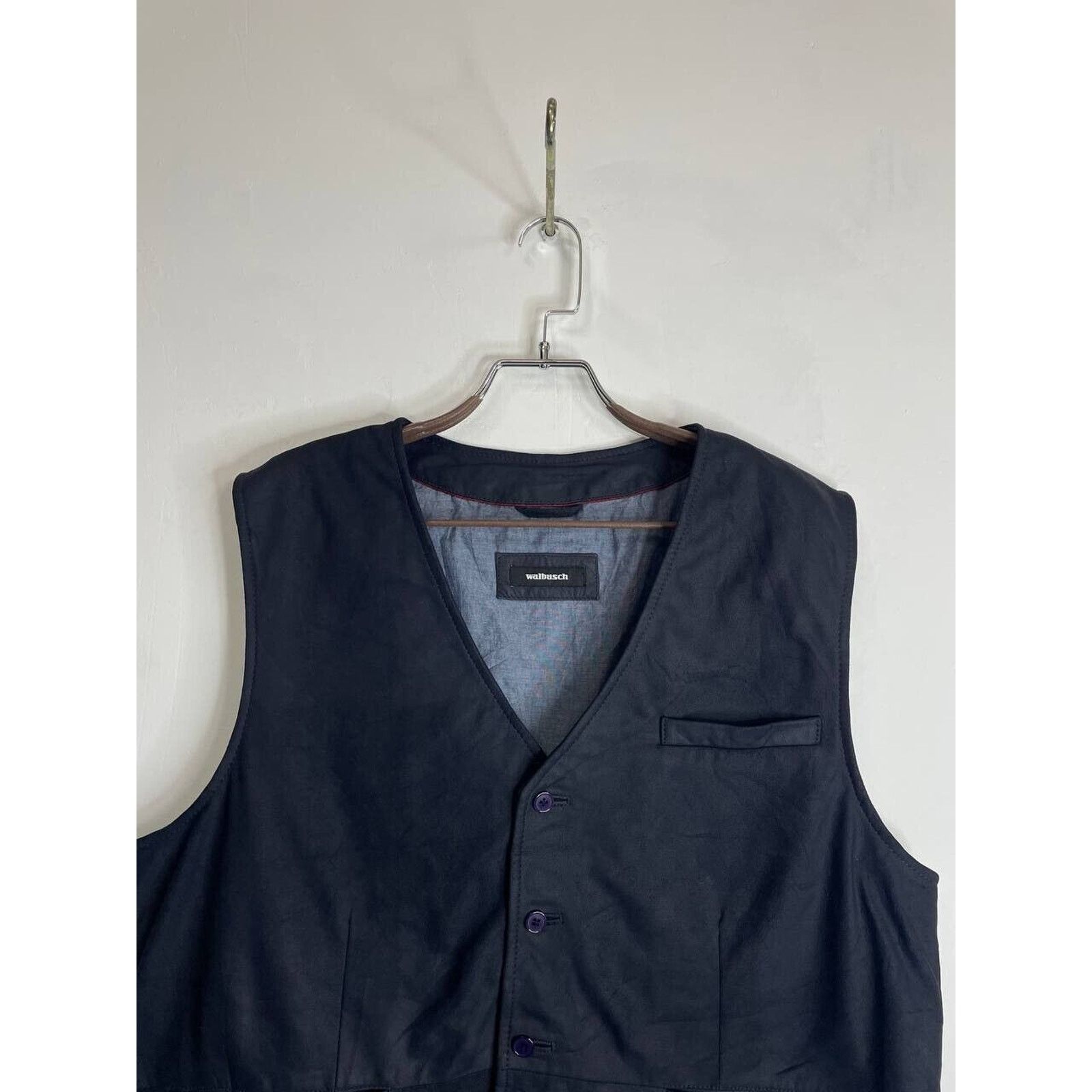 Vintage Vintage Walbusch Leather Vest Size L Classic Style Size US L / EU 52-54 / 3 - 4 Thumbnail