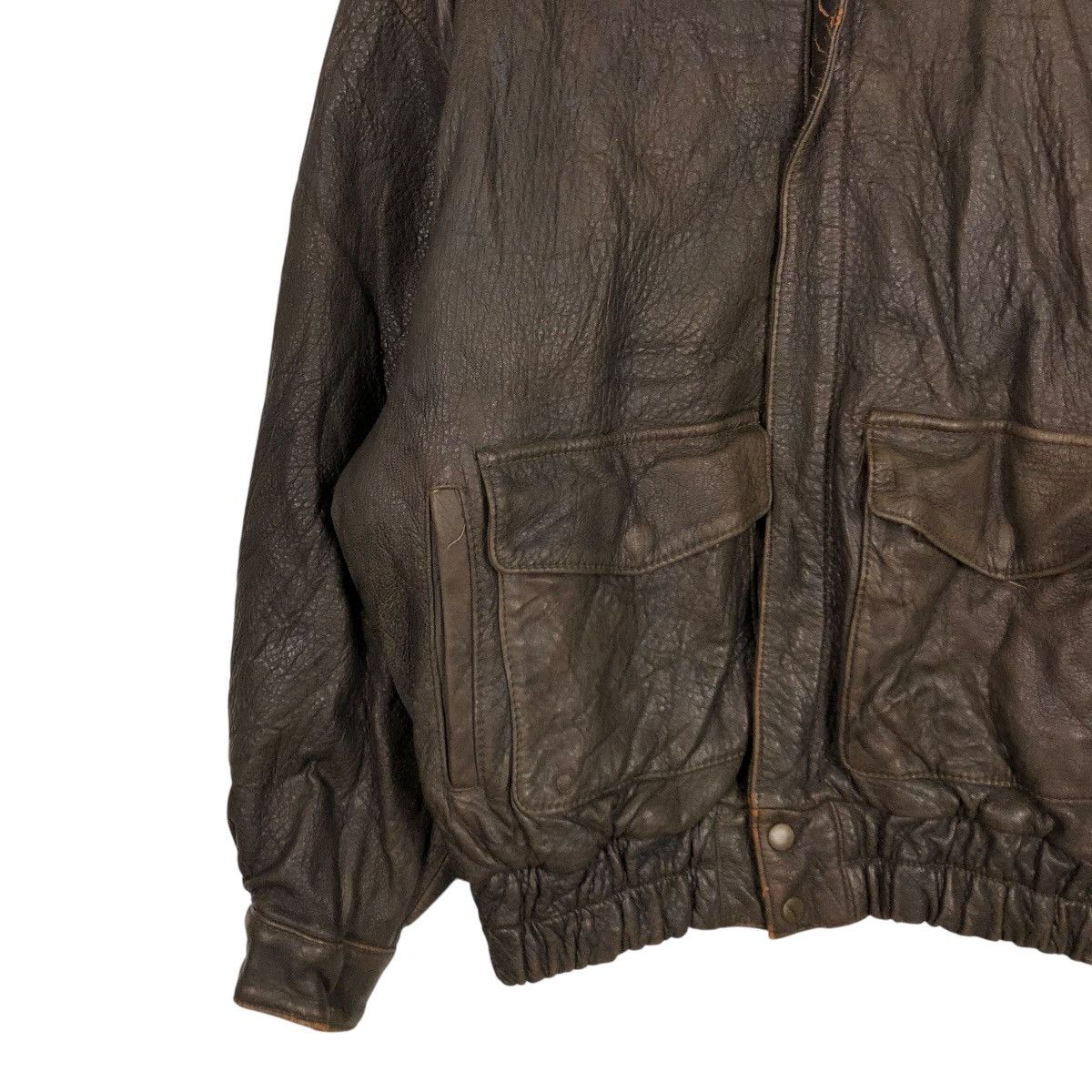 Japanese Brand 🔥VINTAGE LEATHER BIKER JACKET ENZO MOLTENI ISSEY MIYAKE Size US L / EU 52-54 / 3 - 6 Thumbnail