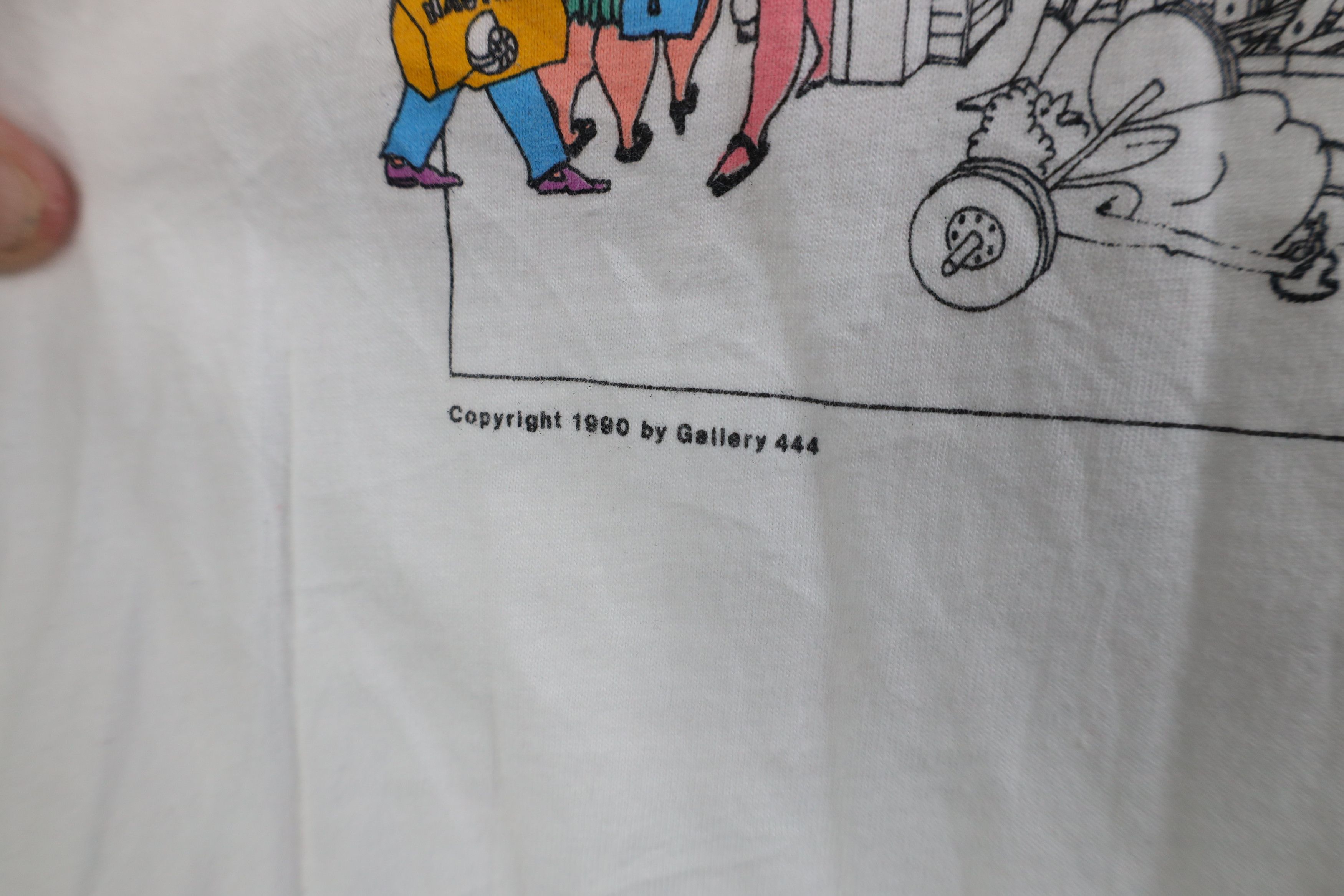Vintage Vintage 90s Streetwear Comic Gym The Gladiators T-Shirt USA Size L / US 10 / IT 46 - 6 Thumbnail