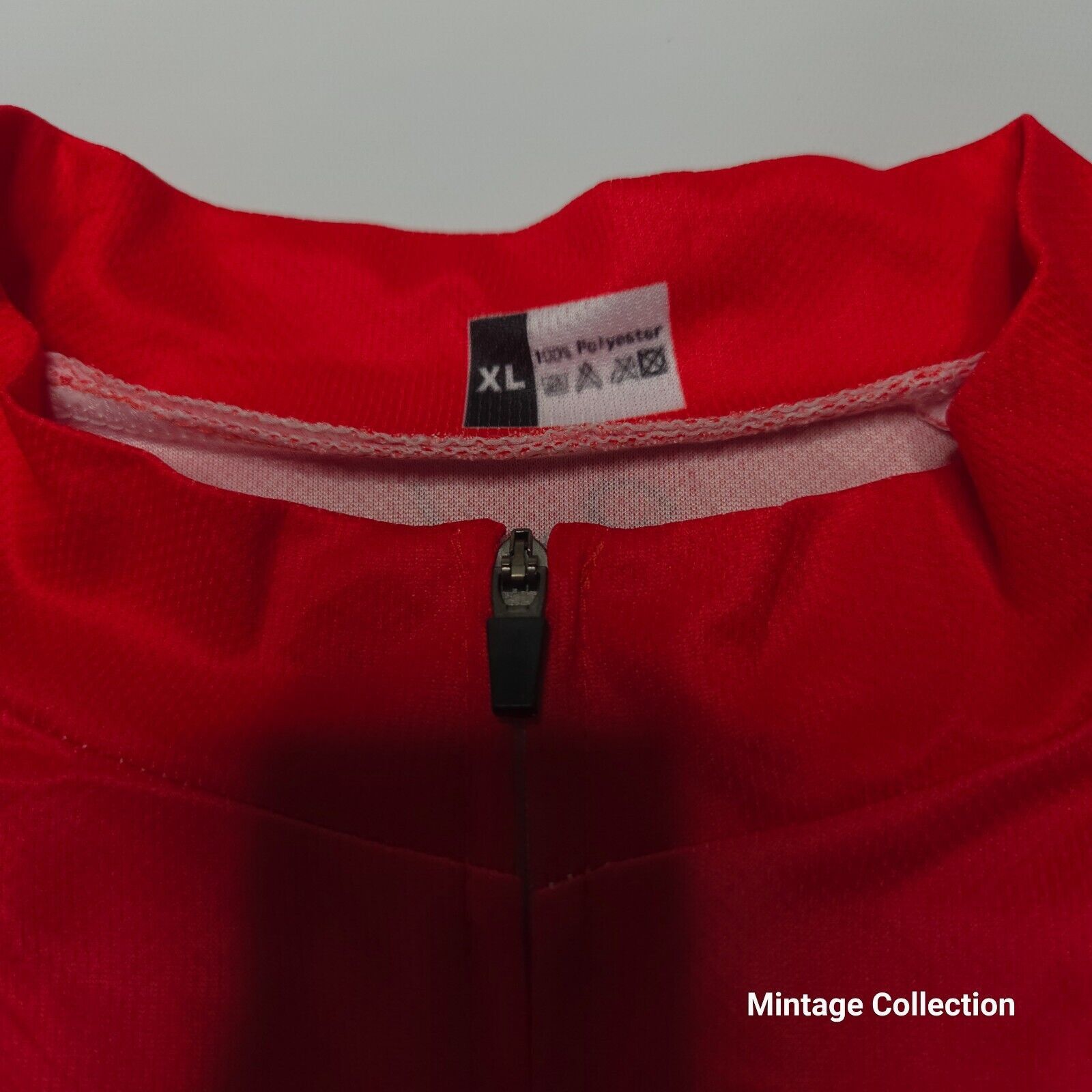 Rapha RAPHA CYCLING RED ORANGE PINK REFLECTIVE FULL ZIP JERSEY XL Size XL / US 12-14 / IT 48-50 - 4 Thumbnail