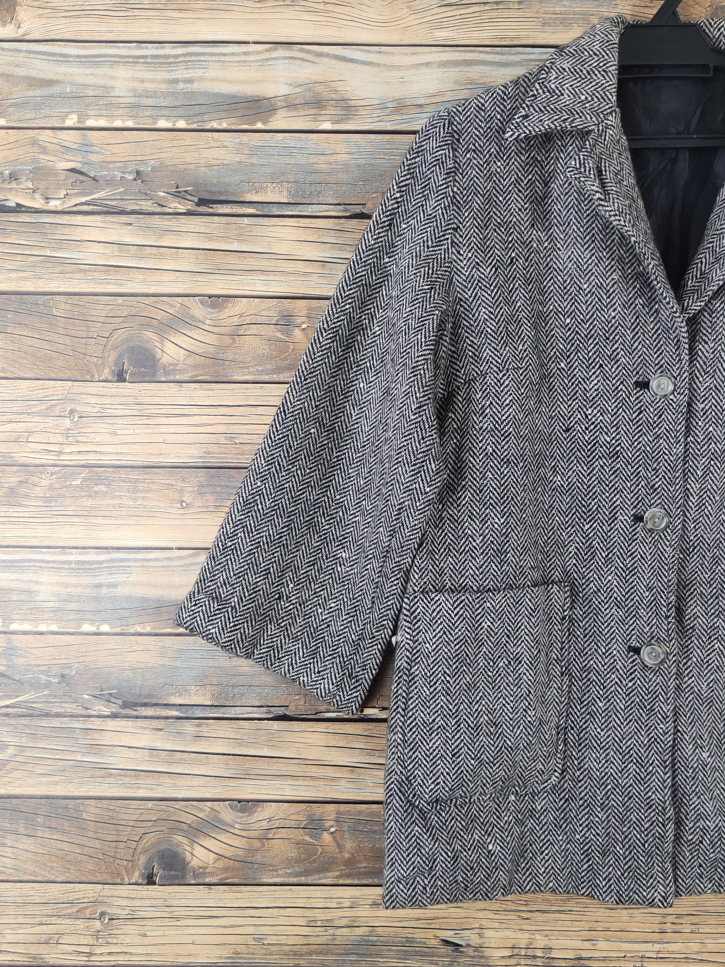 Japanese Brand × Vintage Vintage Japanese Brand Black White Jackets Size M / US 6-8 / IT 42-44 - 3 Thumbnail