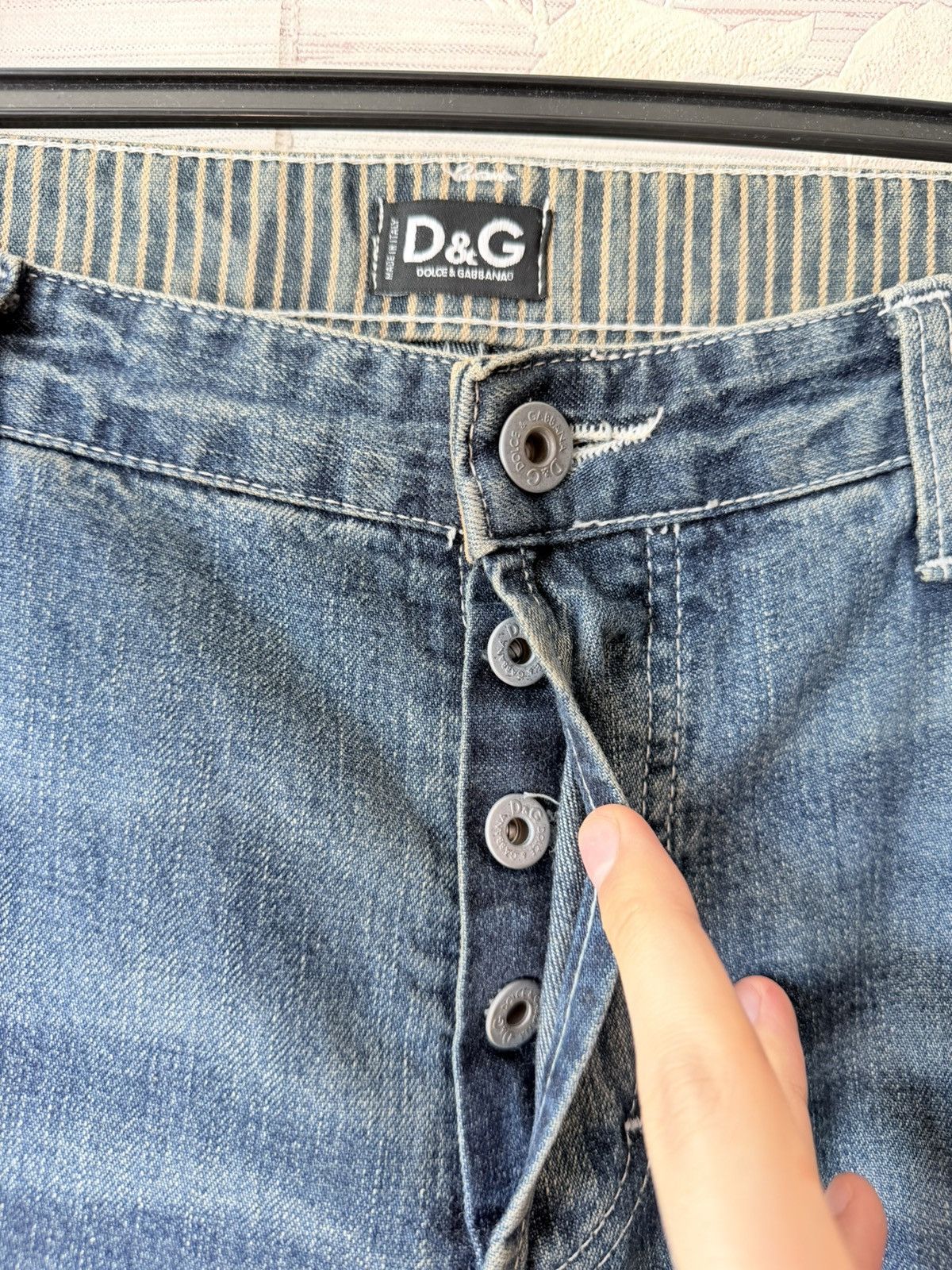 Dolce & Gabbana Vintage y2k Dolce & Gabbana 2004 Denim Jeans Size 36 Size US 36 / EU 52 - 9 Thumbnail