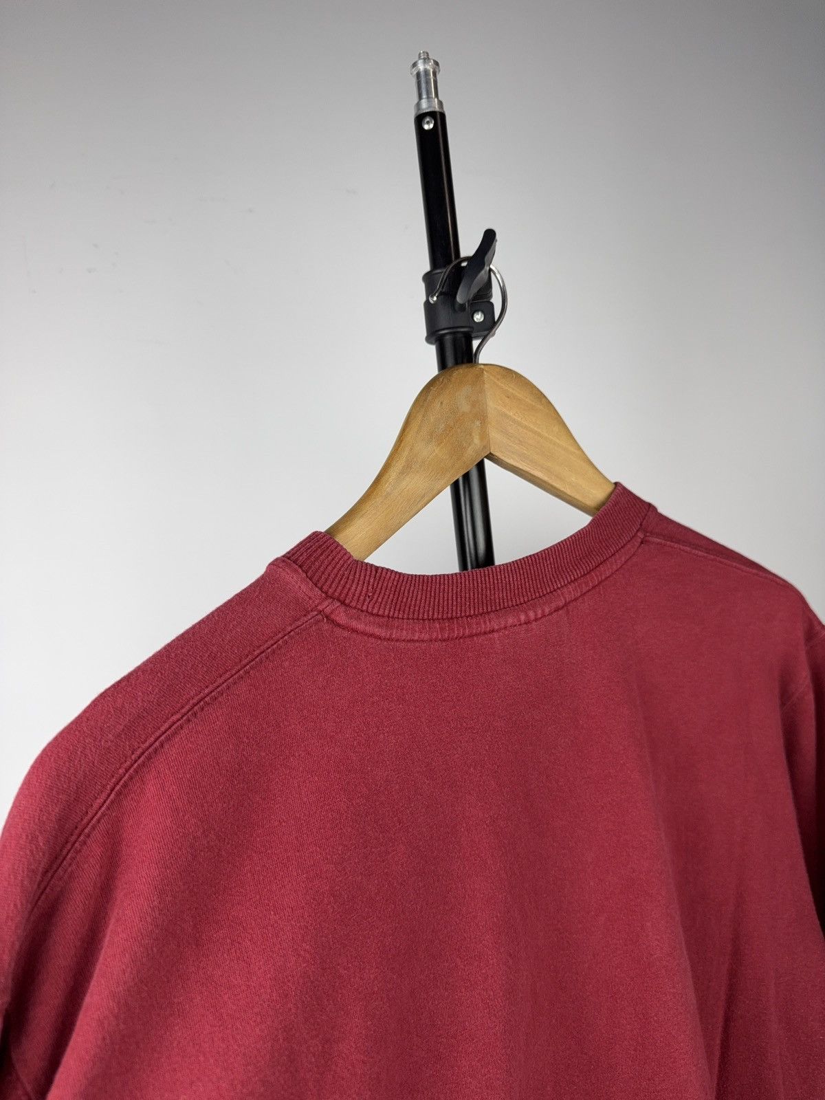 Reebok 00s Retro Vintage Reebok Classic Logo T-Shirt Burgundy Red Size US S / EU 44-46 / 1 - 12 Thumbnail