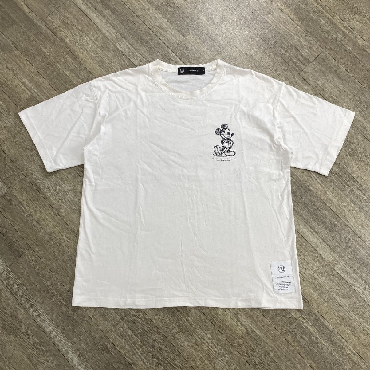 GU × Undercover 2000s GU x Undercover Mickey Mouse Oversize T-Shirt Size US XL / EU 56 / 4 - 10 Thumbnail