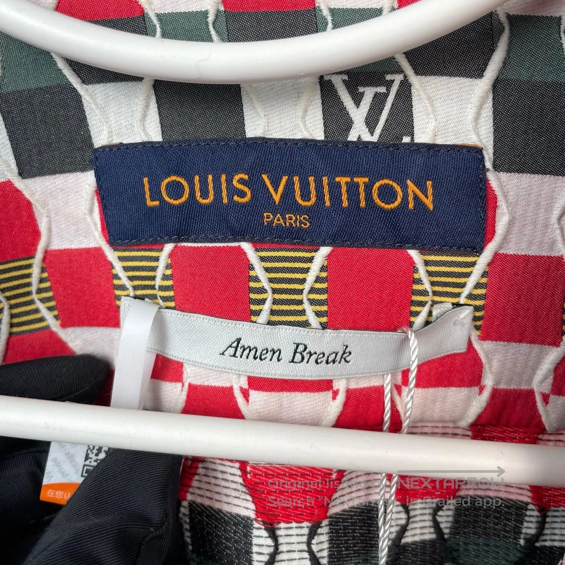 Louis Vuitton Louis Vuitton Colorful Plaid Logo Embroidered Shirt Jacket Size US S / EU 44-46 / 1 - 7 Thumbnail