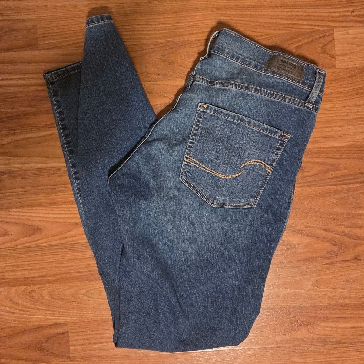 Levi's Levi's Signature Women's Jeans Curvy - 30x34 - Navy Blue Size 30" / US 8 / IT 44 - 2 Thumbnail