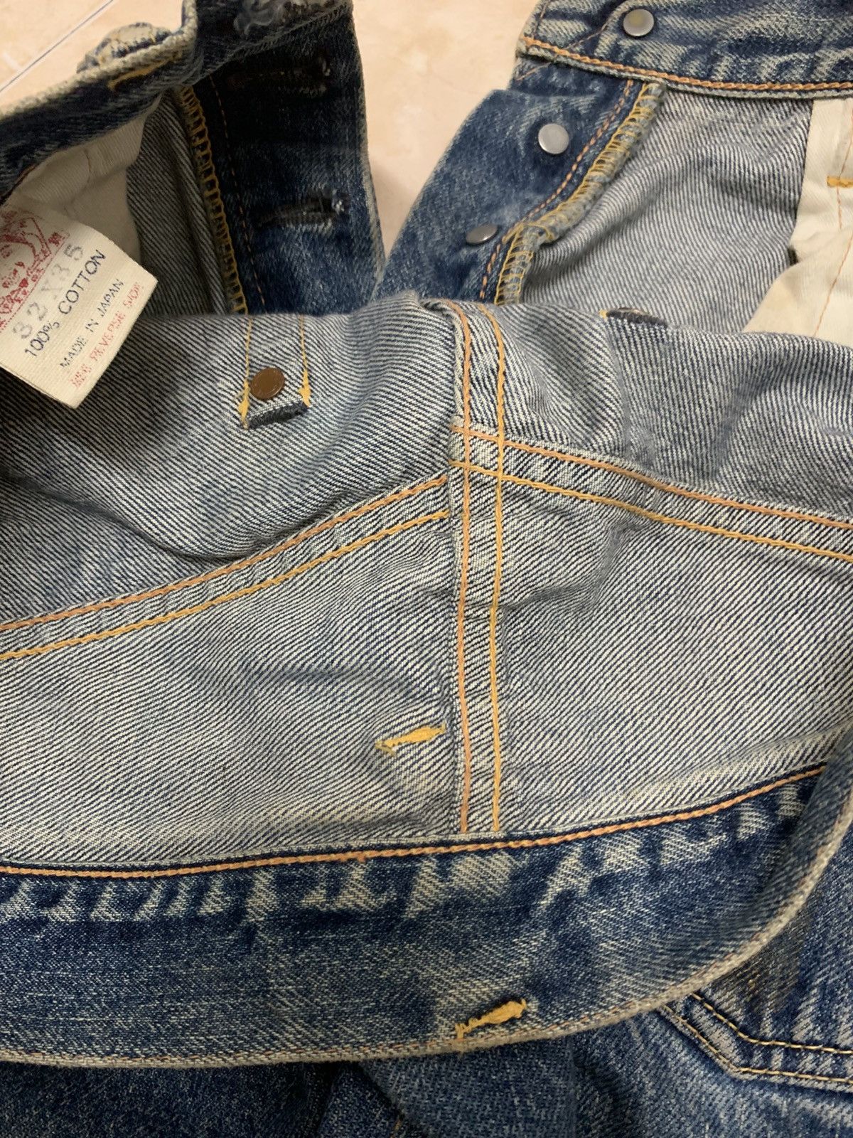 Evisu Vintage Denim Evisu Flat head Size US 32 / EU 48 - 16 Thumbnail
