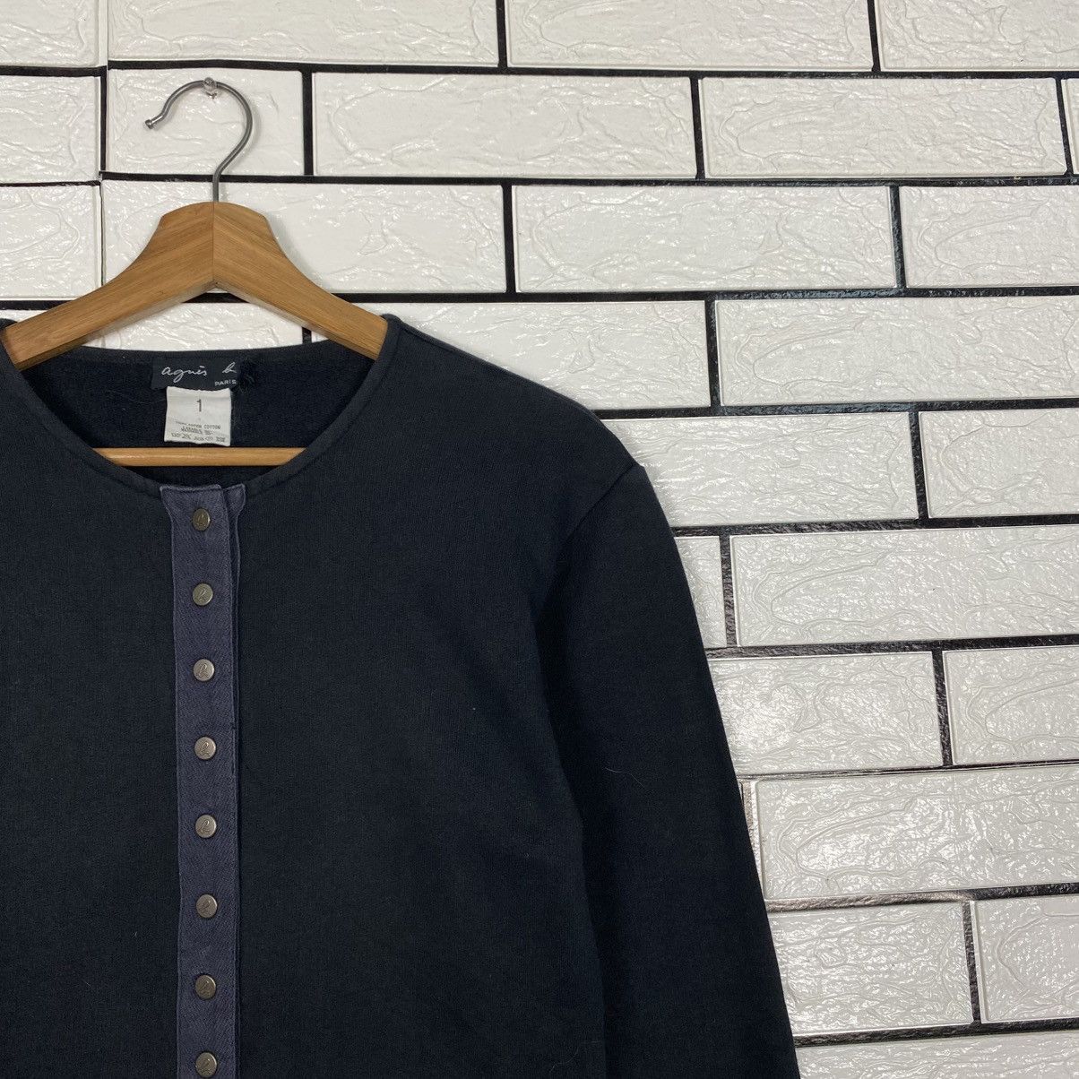 agnes b. 📌Vintage Cardigan Snap Button Agnes B. Military Design Size US M / EU 48-50 / 2 - 7 Thumbnail