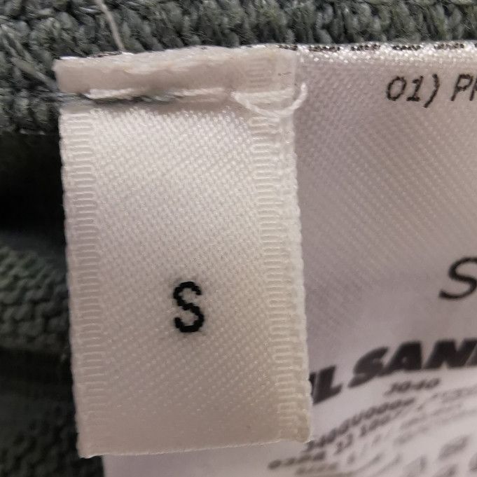 Jil Sander JIL SANDER JIL SANDER pure cotton hooded logo sweatshirt s Size US S / EU 44-46 / 1 - 2 Thumbnail