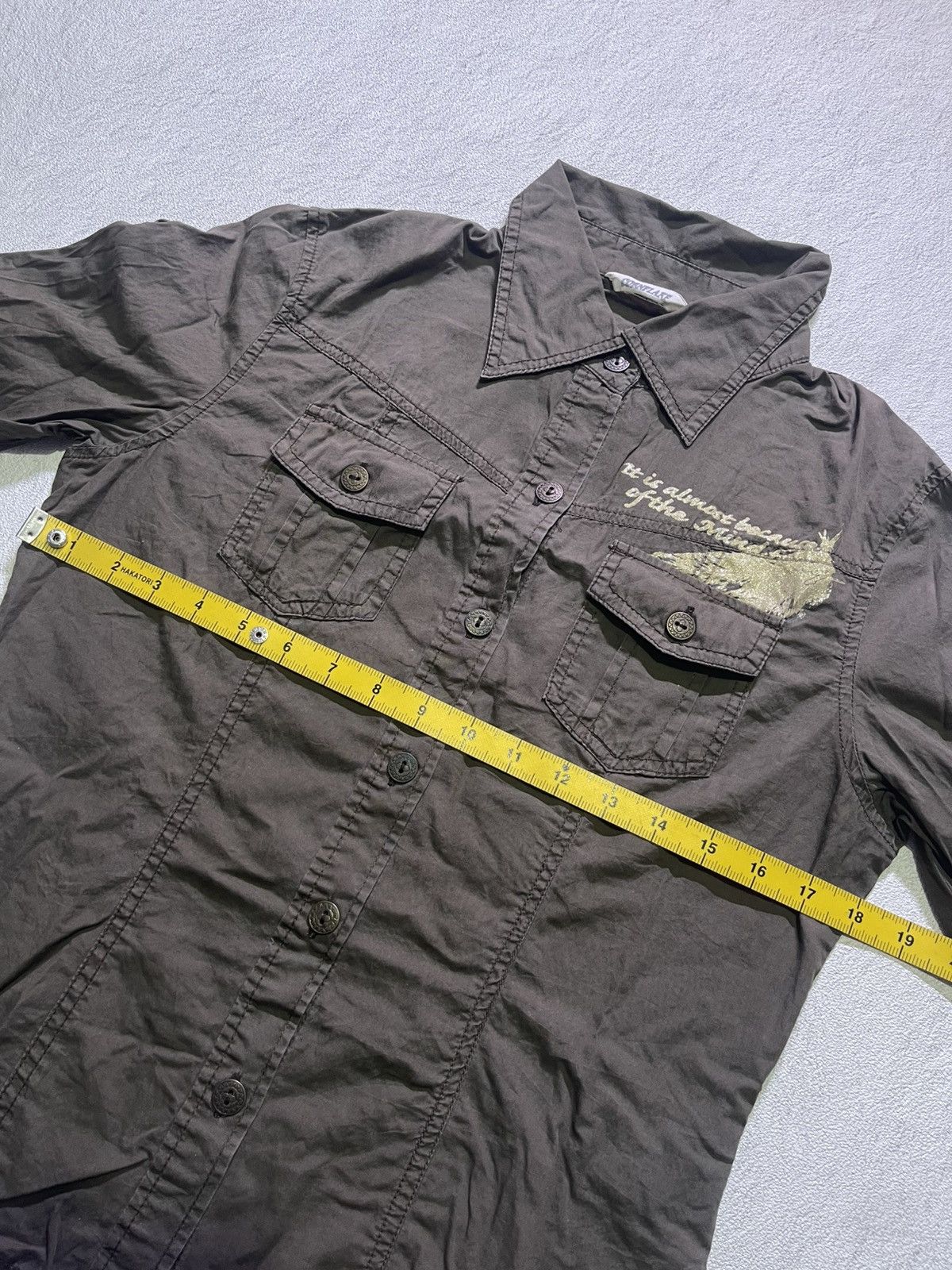 Japanese Brand Y2K KORNFLAKE short sleeve shirt Size M / US 6-8 / IT 42-44 - 11 Thumbnail