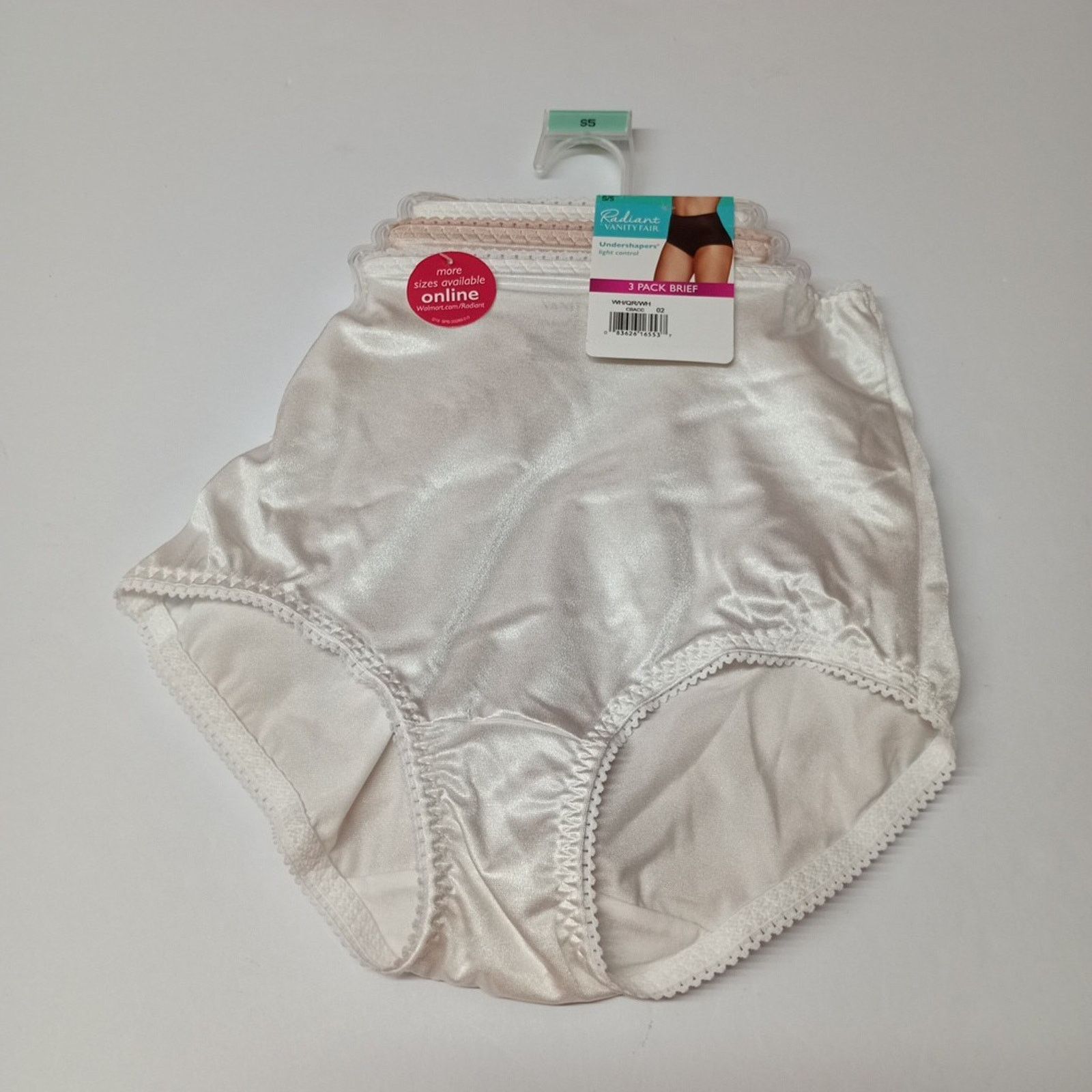 Other Vanity Fair Light Control Undershapers 3 Pack Brief S/5 Size ONE SIZE - 1 Thumbnail