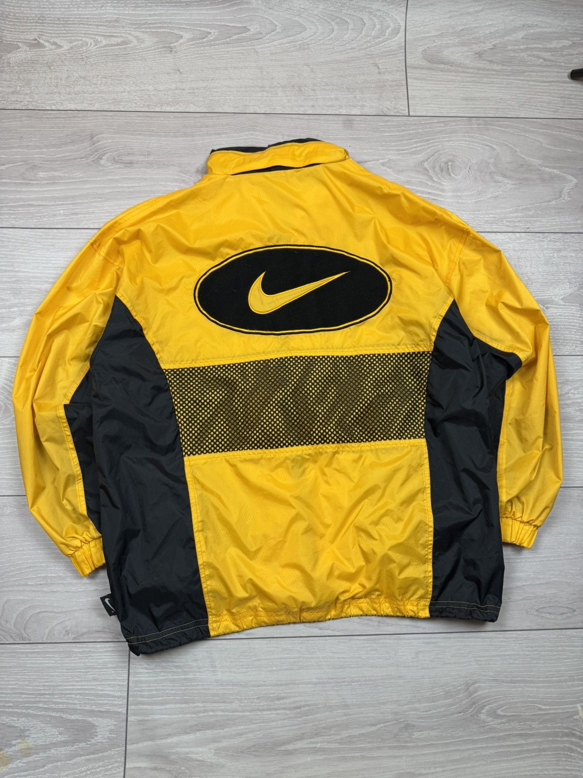 Nike Vintage 90s Nike Agassi Big Logo Jacket Size US M / EU 48-50 / 2 - 1 Thumbnail
