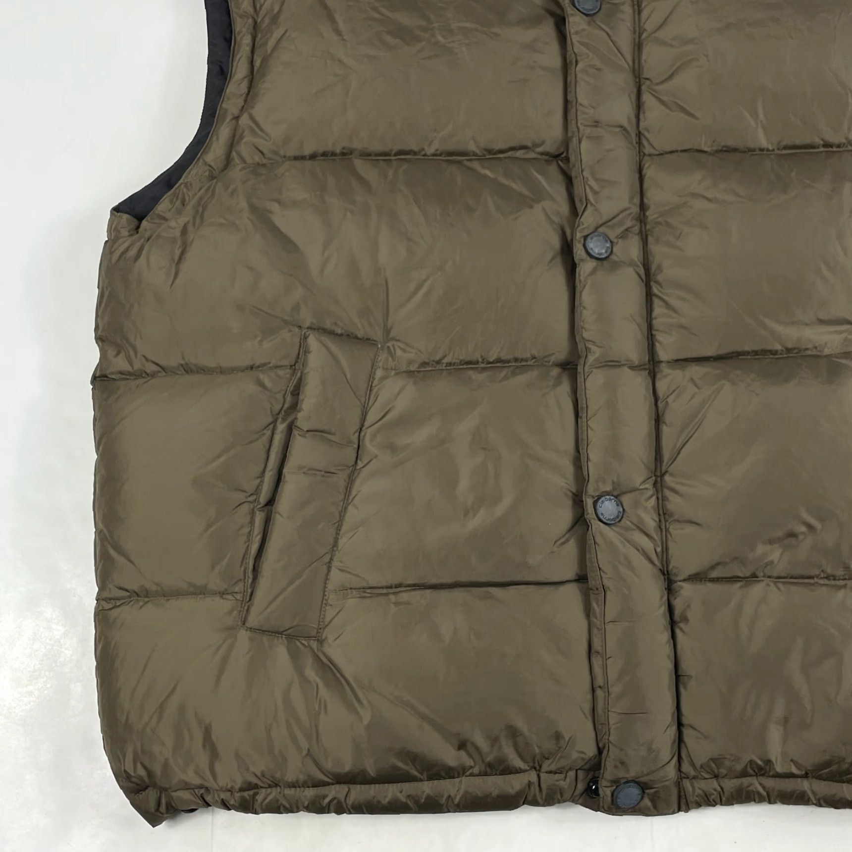 Liz Claiborne Claiborne Vest Mens XL Brown Down Puffer Full Zip Outdoor Hiking Skiing Camp Casual Workwear Womens? Size US XL / EU 56 / 4 - 5 Thumbnail