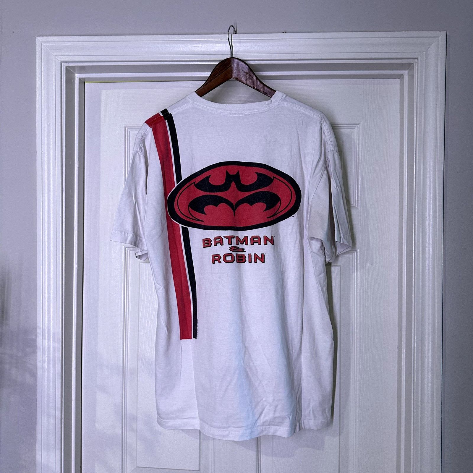 DC Comics Vintage 1997 BATMAN & ROBIN T Shirt XL Movie Promo 90s Comic Size US XL / EU 56 / 4 - 2 Thumbnail