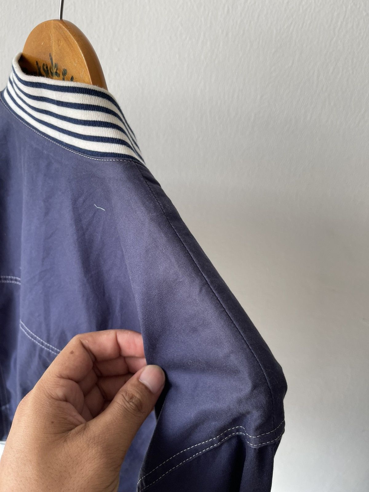Courreges × Designer Courreges Paris Crop Bomber Jacket Size US S / EU 44-46 / 1 - 7 Thumbnail