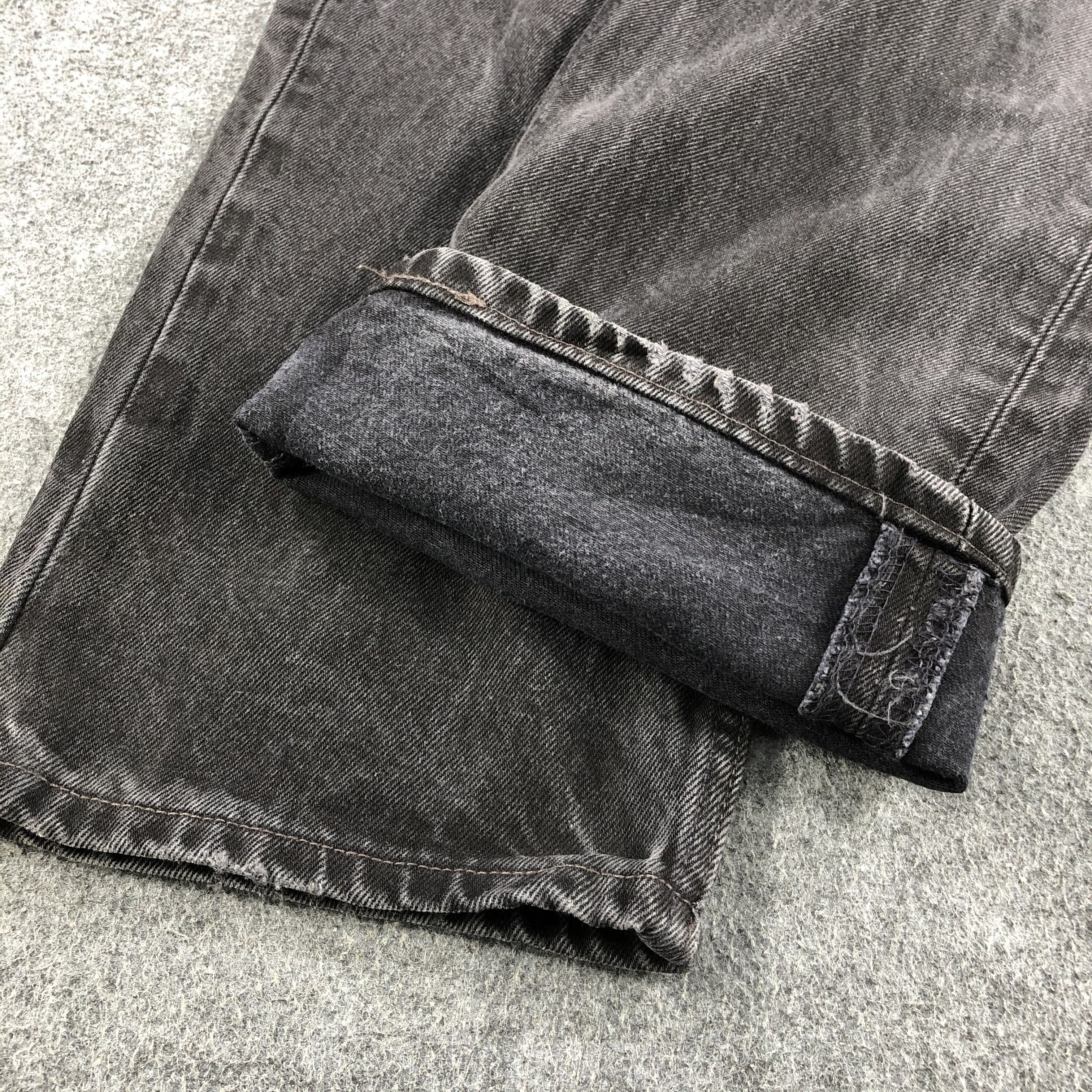 Levi's Vintage 90s Levis 501 Earth Tone Jeans-J1553 Size US 35 - 7 Thumbnail