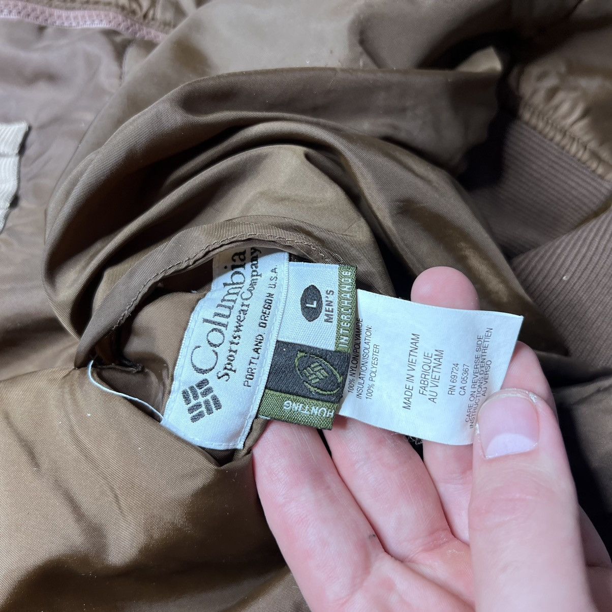 Columbia Vintage Columbia Mossy Oak Interchangeable Hunting Jacket Size US L / EU 52-54 / 3 - 6 Thumbnail