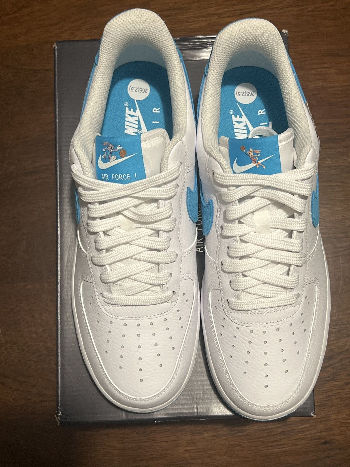 Nike Space Jam x Nike Air Force 1'07 Low 'Hare' Size US 8.5 / EU 41-42 - 10 Thumbnail