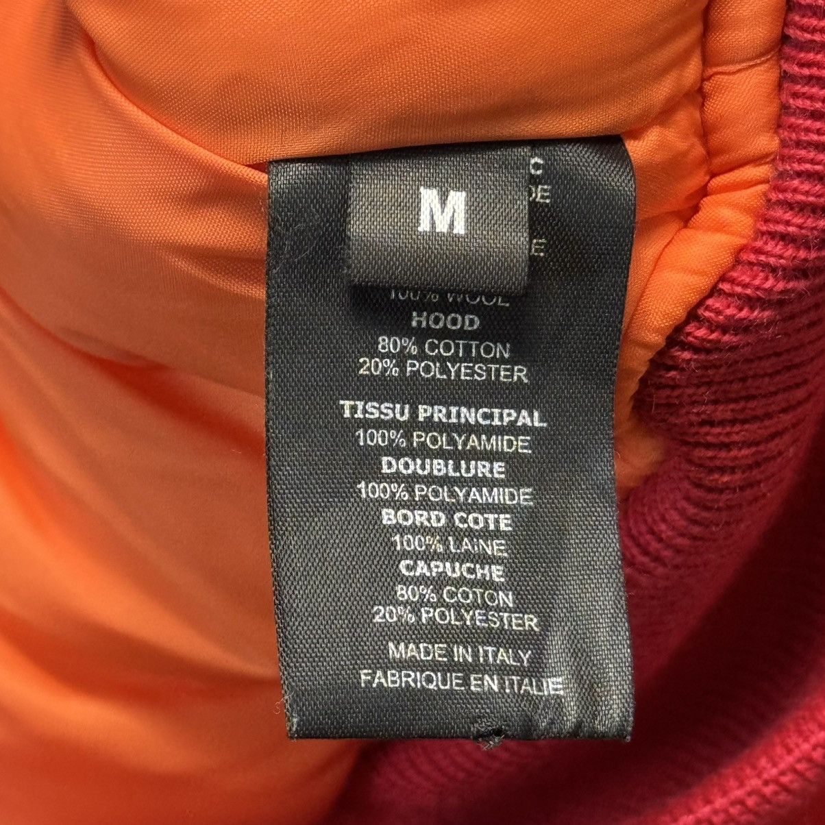 Vetements Vetements AW16 cropped red Bomber MA1 jacket Size US M / EU 48-50 / 2 - 7 Thumbnail