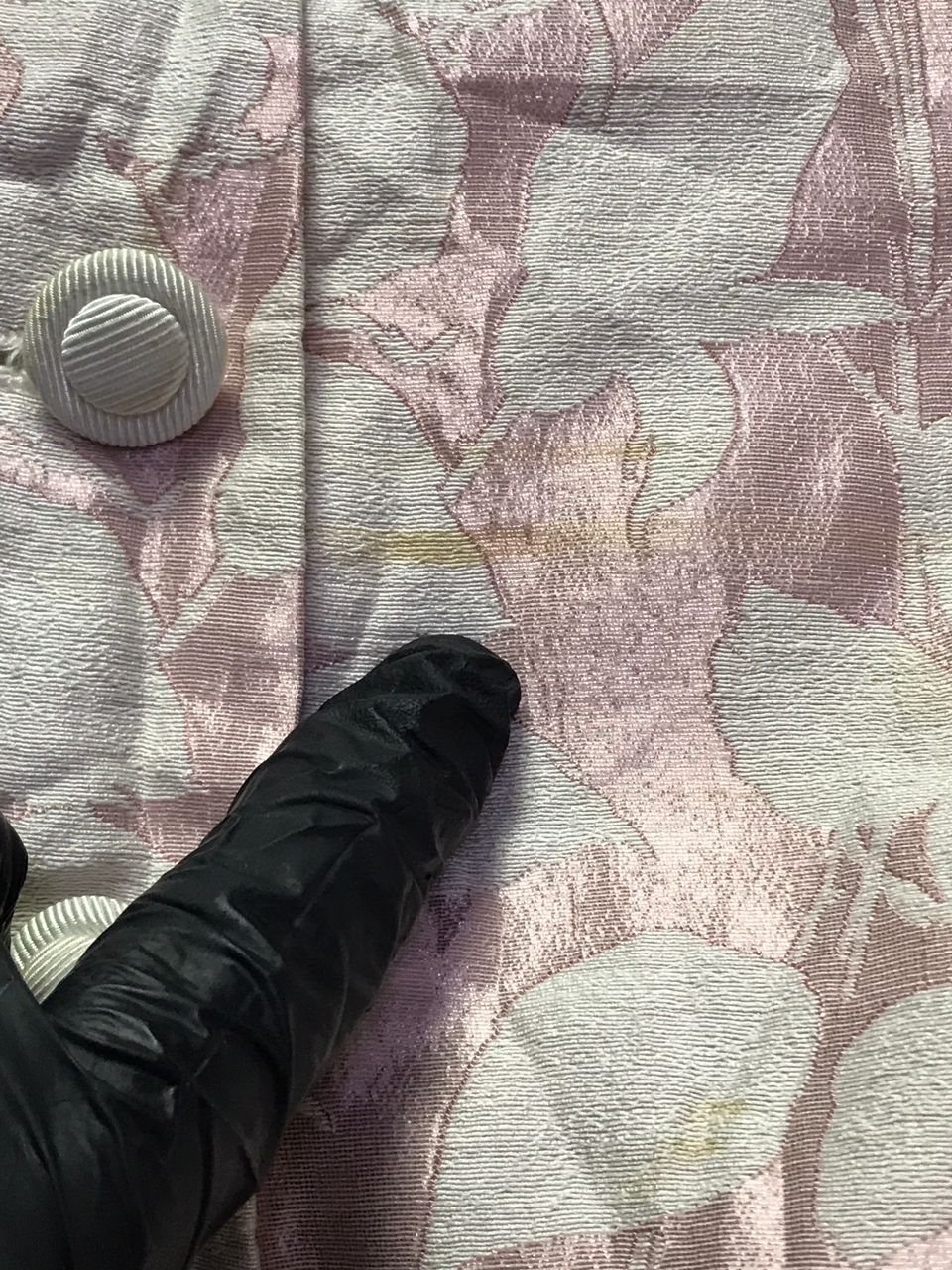 Armani Armani Collezioni Pink Floral Jacquard Button Up Jacket Size M / US 6-8 / IT 42-44 - 6 Thumbnail