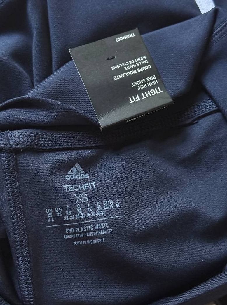 Adidas Adidas Training Essentials 3-Stripes High Waist Thighs XS Size 26" / US 2 / IT 38 - 3 Thumbnail