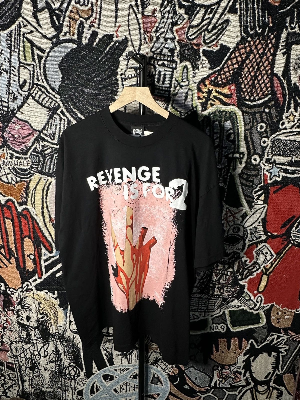Revenge Revenge Is for Two Tee Size US XL / EU 56 / 4 - 1 Thumbnail