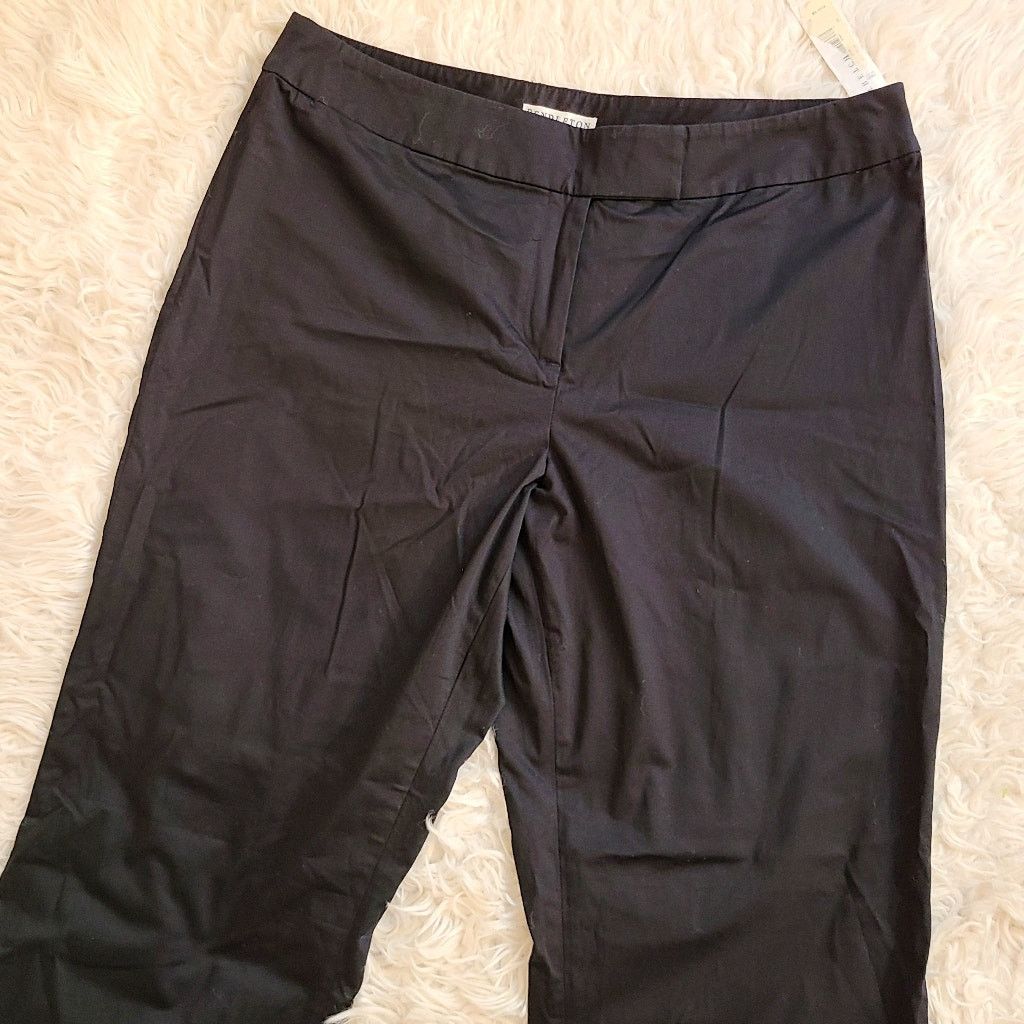 Pendleton NWT Pendleton black stretch flare dress pants size 16 Size 38" / US 16 / IT 52 - 3 Thumbnail